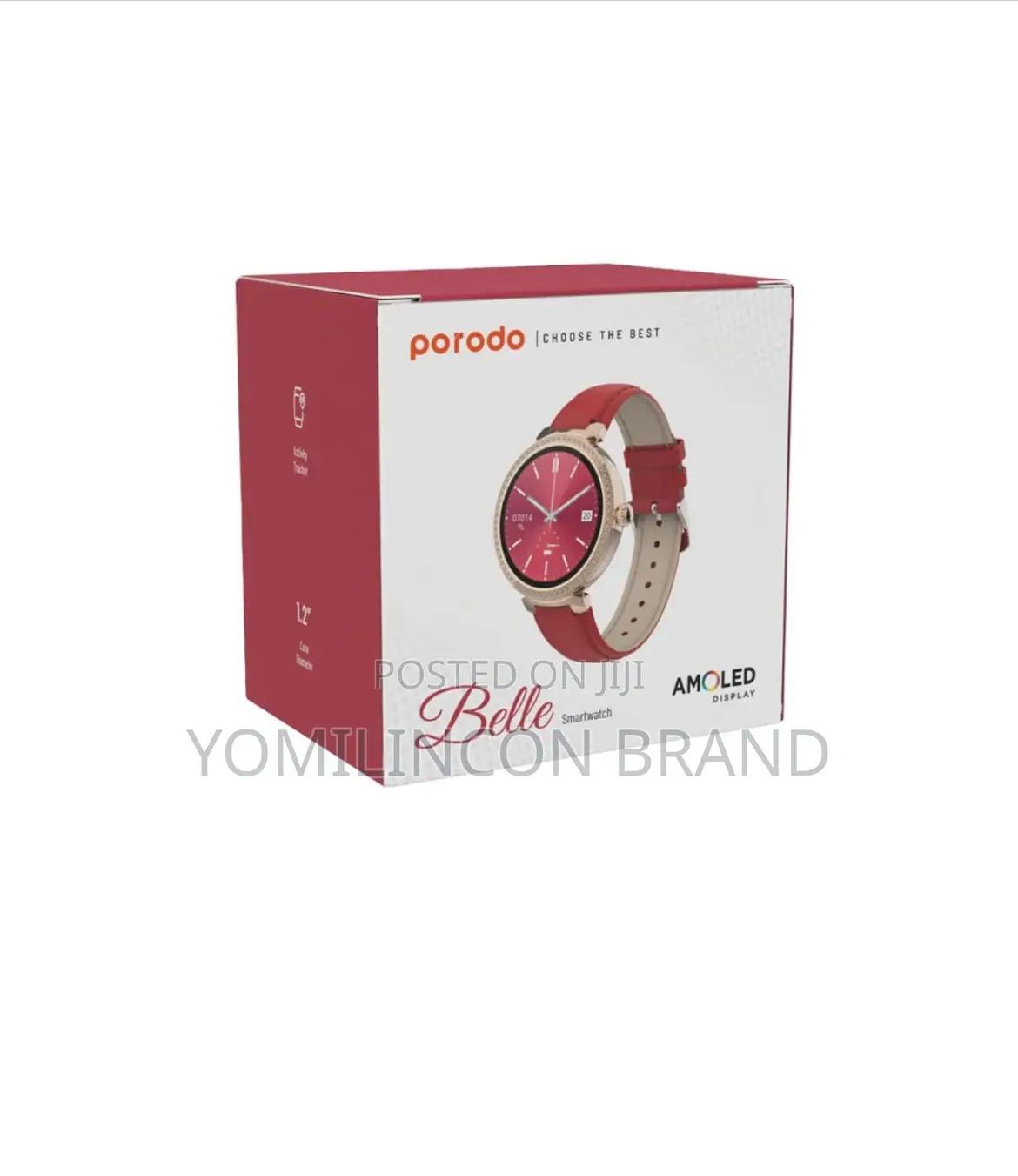 Porodo Belle Smart Watch AMOLED Display