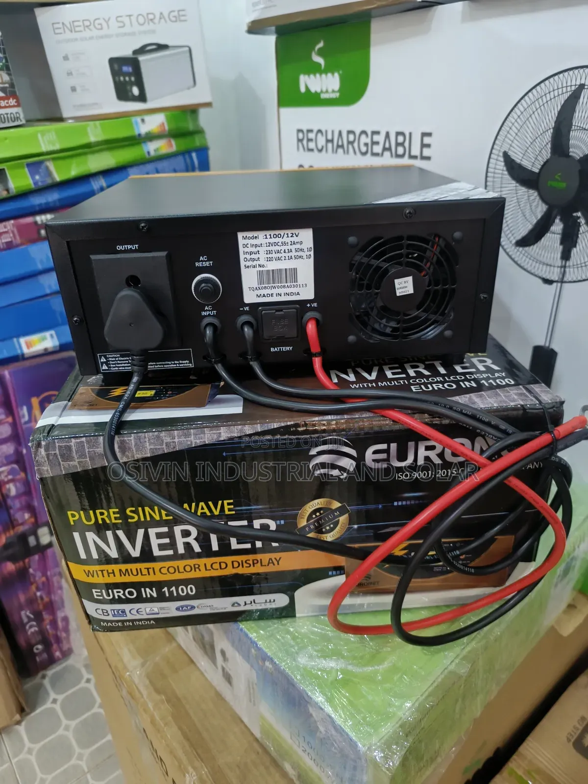 Euronet 1.5kva 12v Inverter