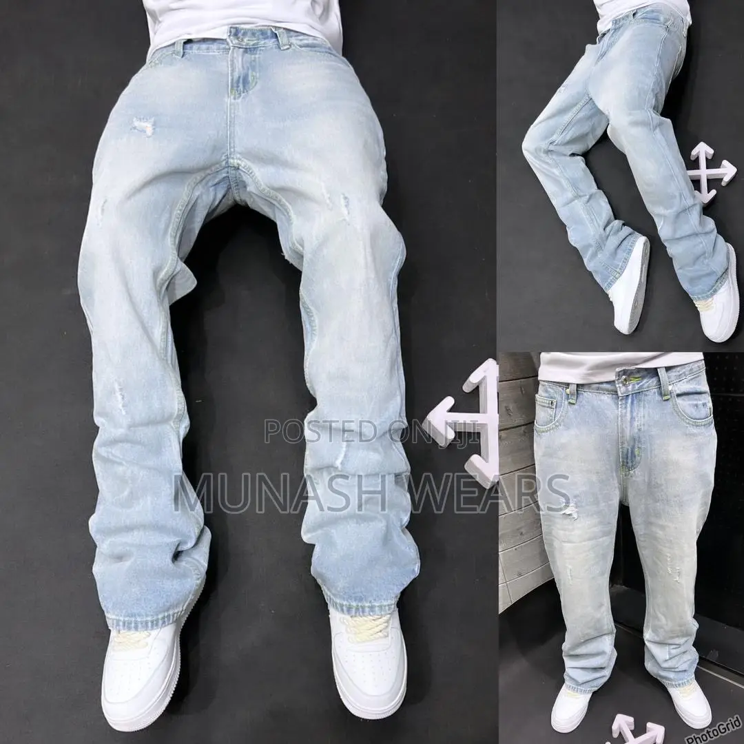 Men Luxury Baggy Jean