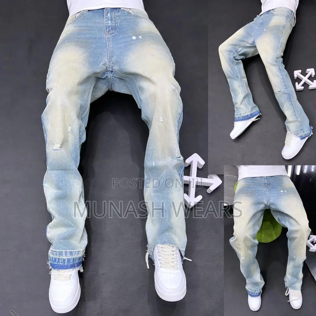 Men Luxury Baggy Jean