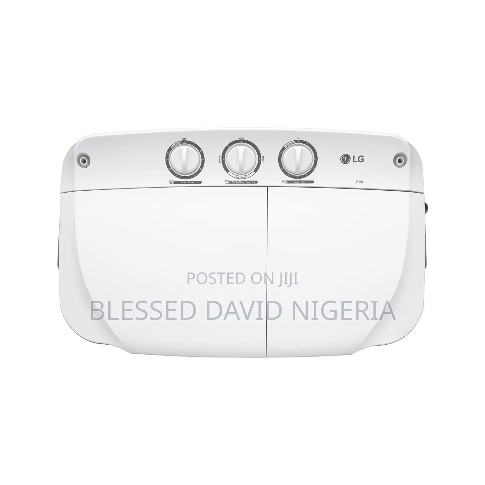 LG WP-710RD 6KG Top Load Twin Tub Washing Machine