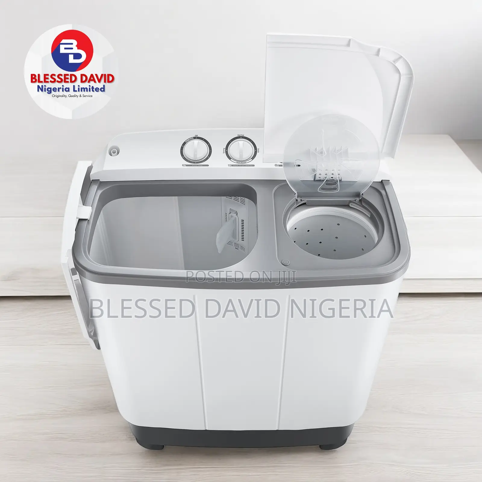 LG WP-810RD 7KG Top Load Twin Tub Washing Machine