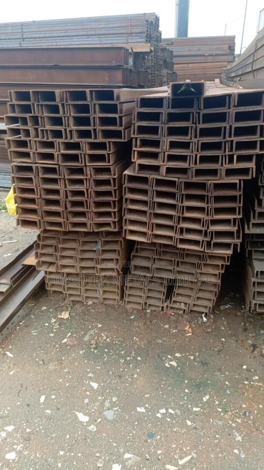 160x65 U Channel 40 Feet Available