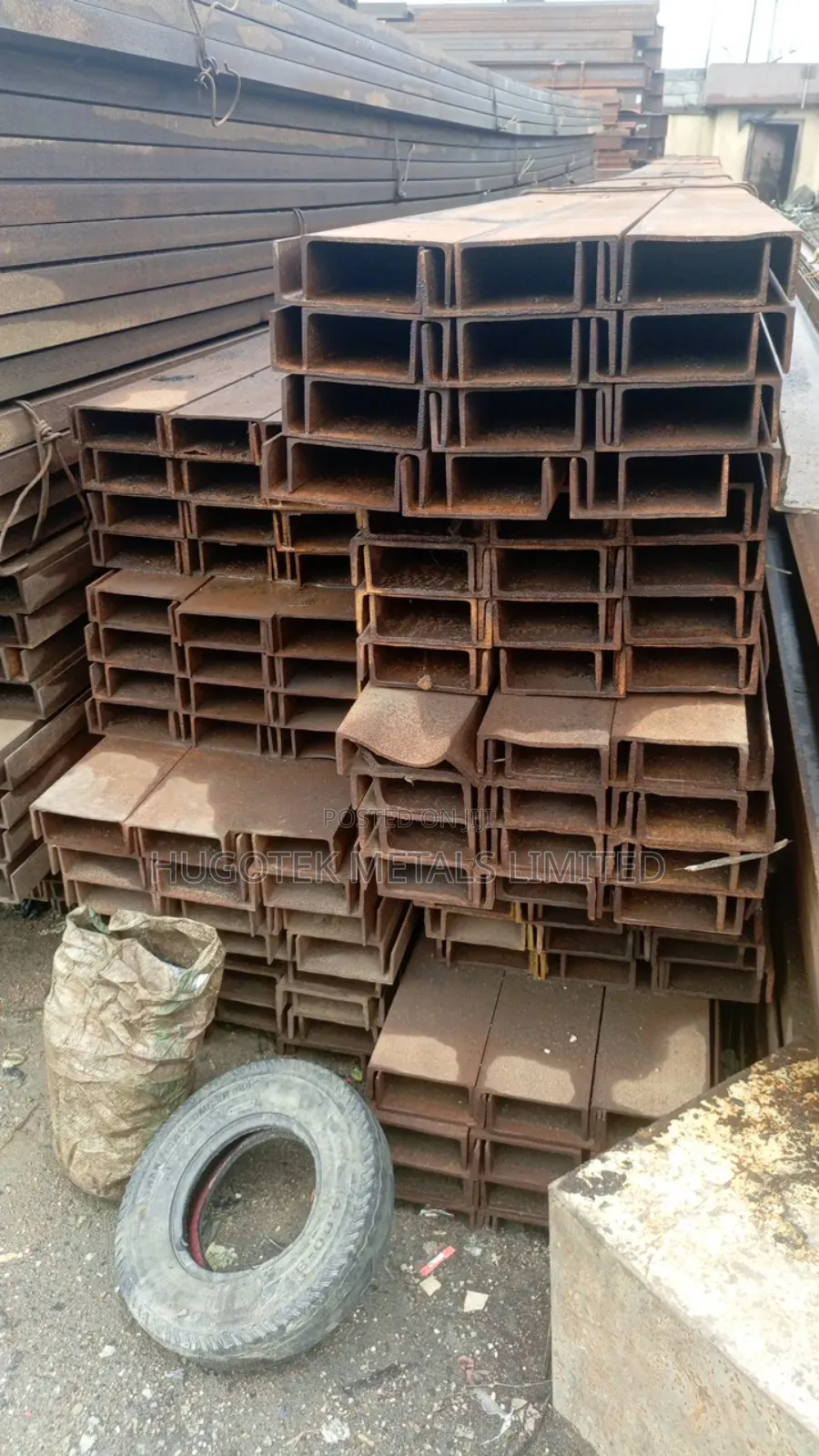160x65 U Channel 40 Feet Available