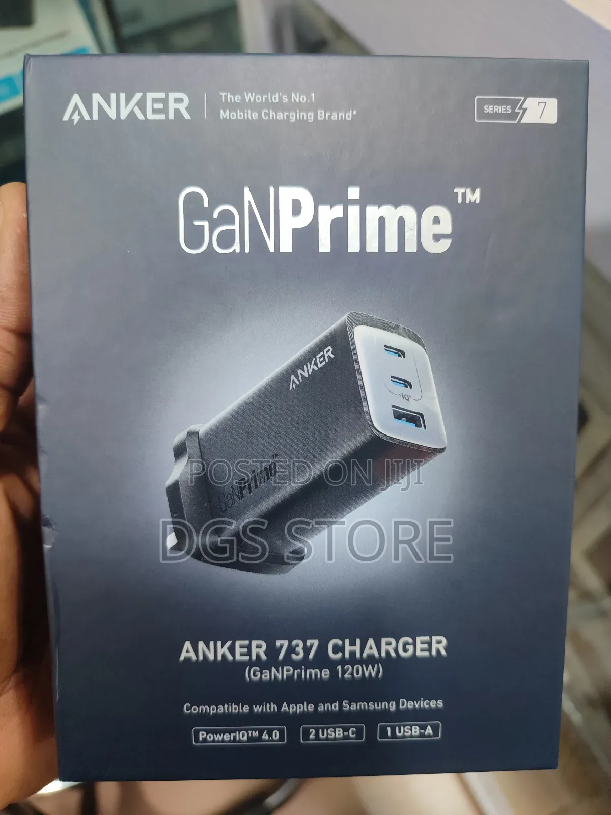 Anker Gan Prime 737 Charger 120w