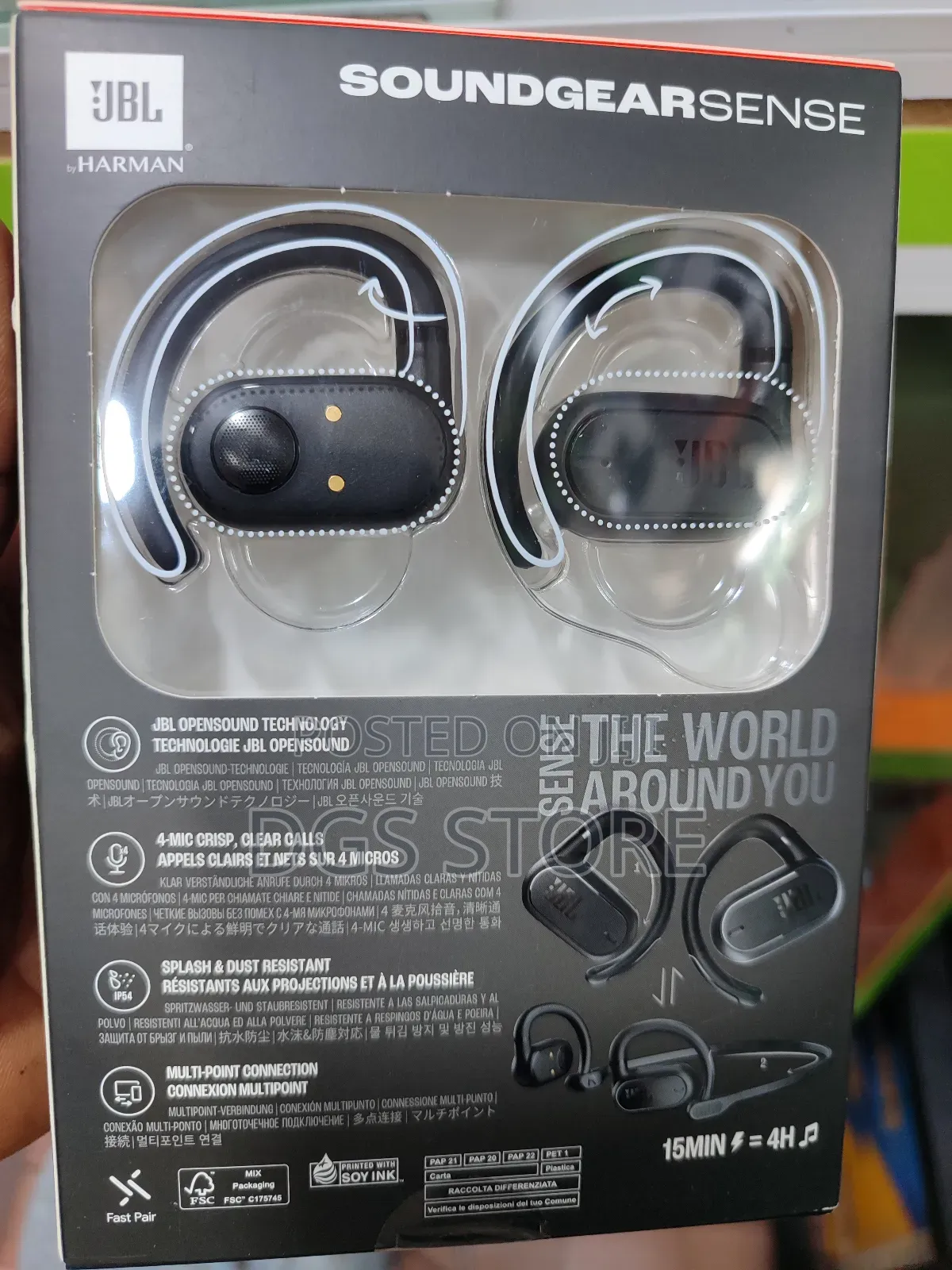 JBL Soundgear Sense Bluetooth Earbuds