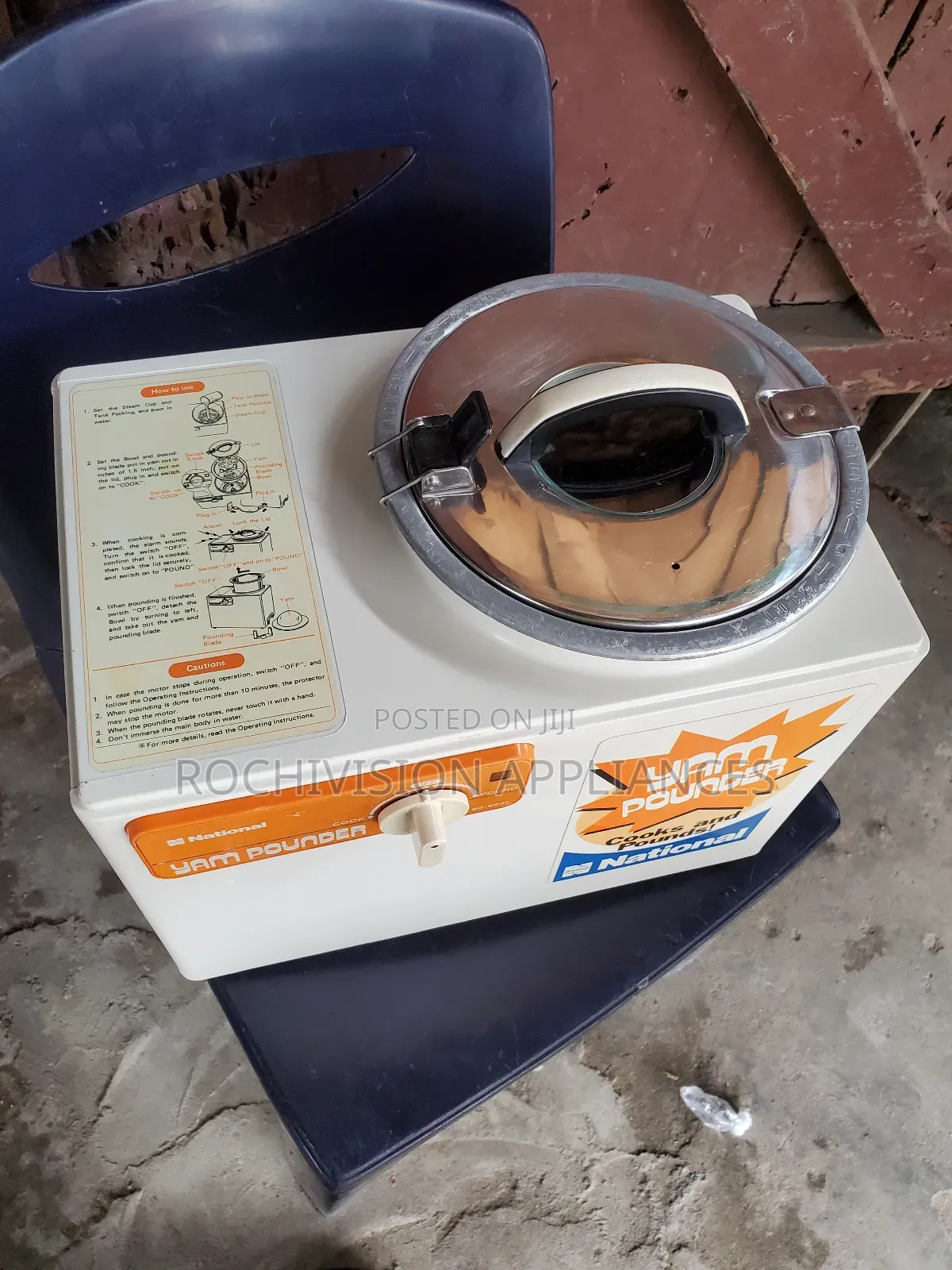 Foreign Used National Yam Pounder Cook and Pound