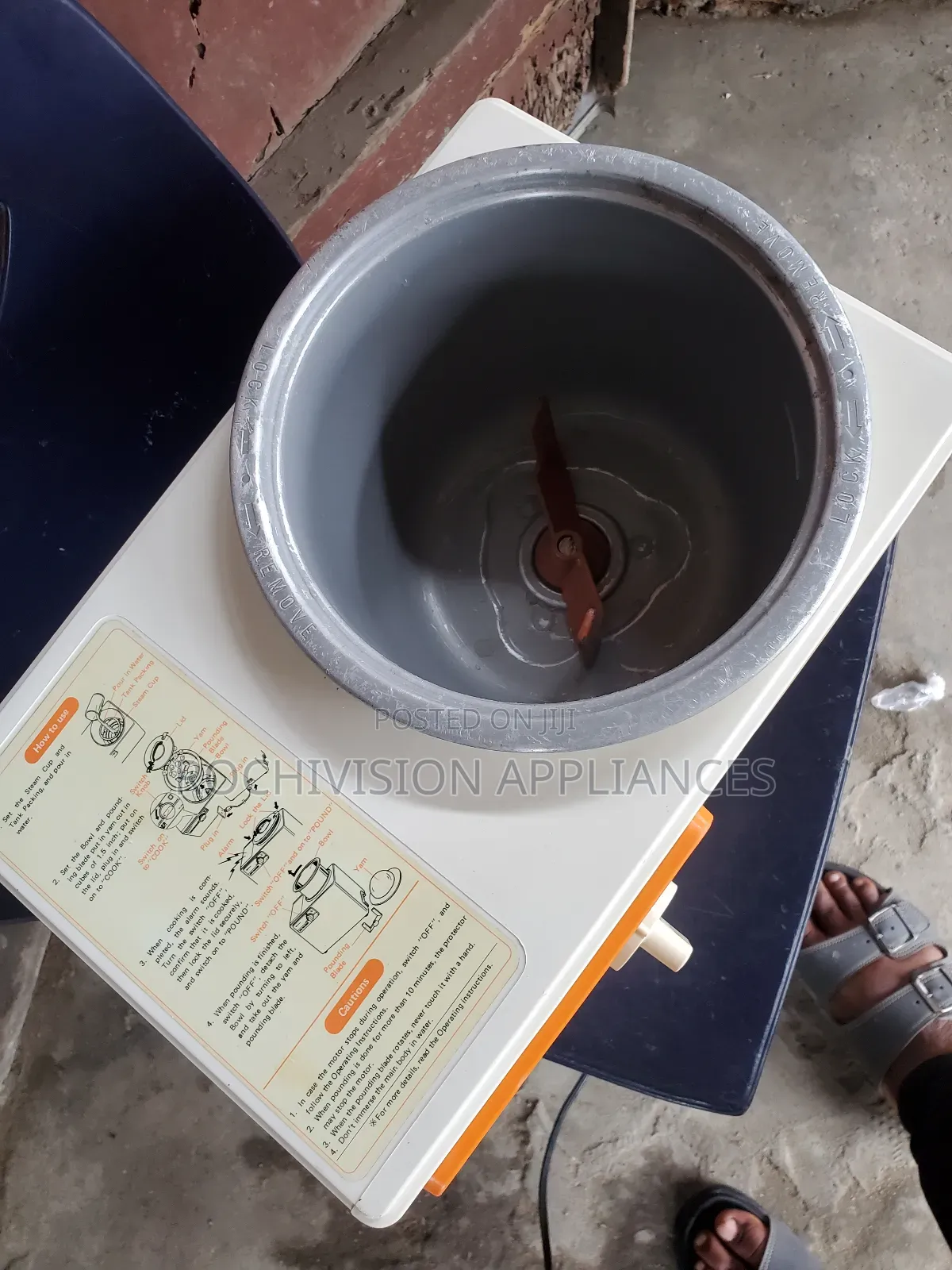 Foreign Used National Yam Pounder Cook and Pound