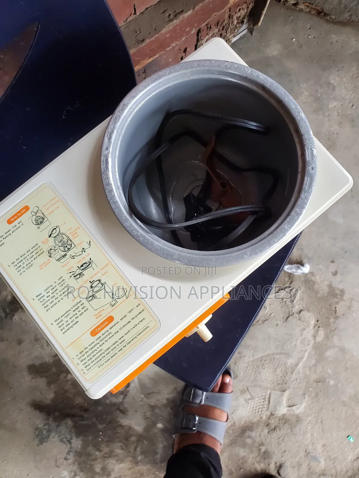 Foreign Used National Yam Pounder Cook and Pound