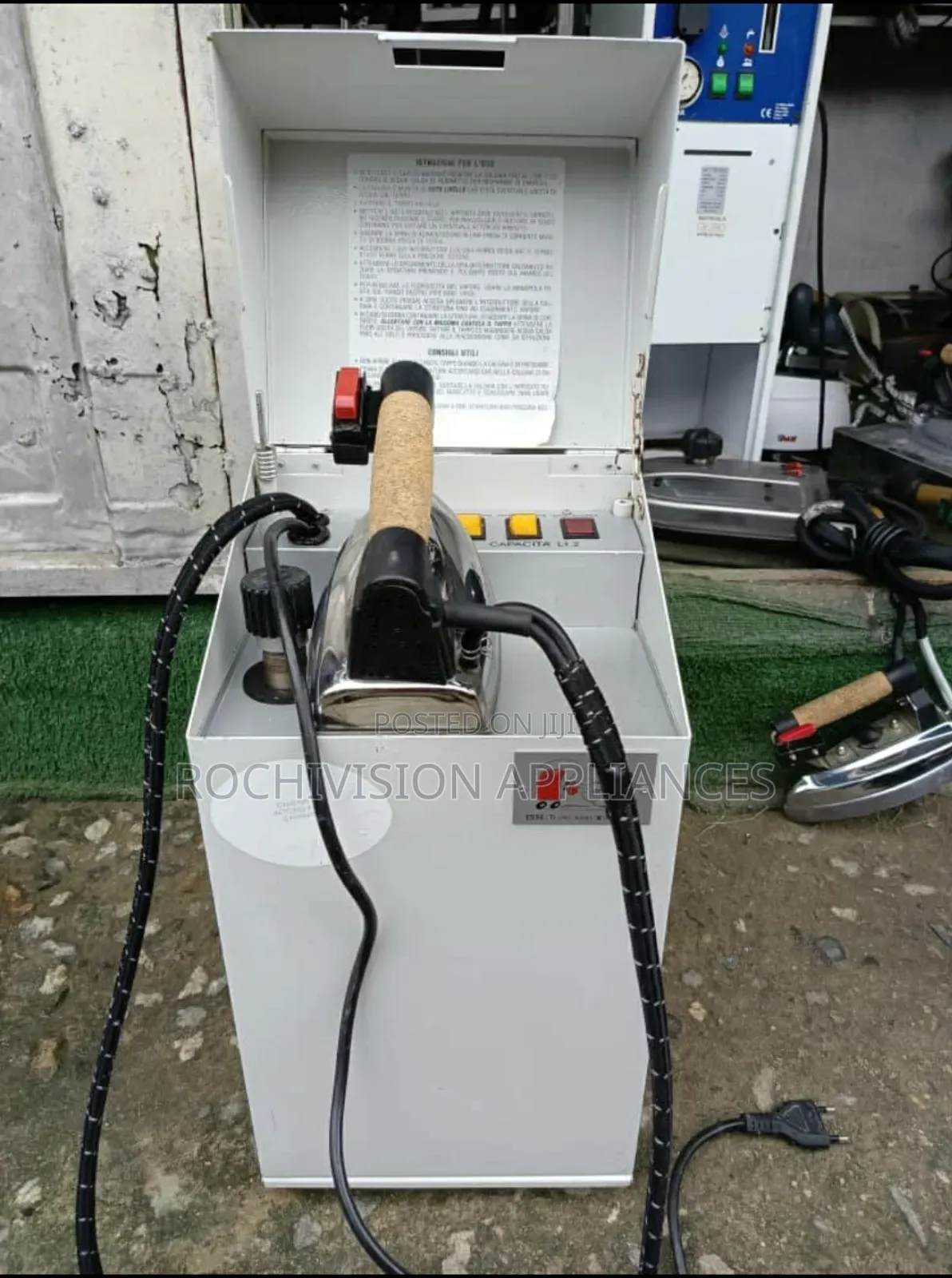 Heavy-Duty Industrial Iron Professional Steam Pressing Iron