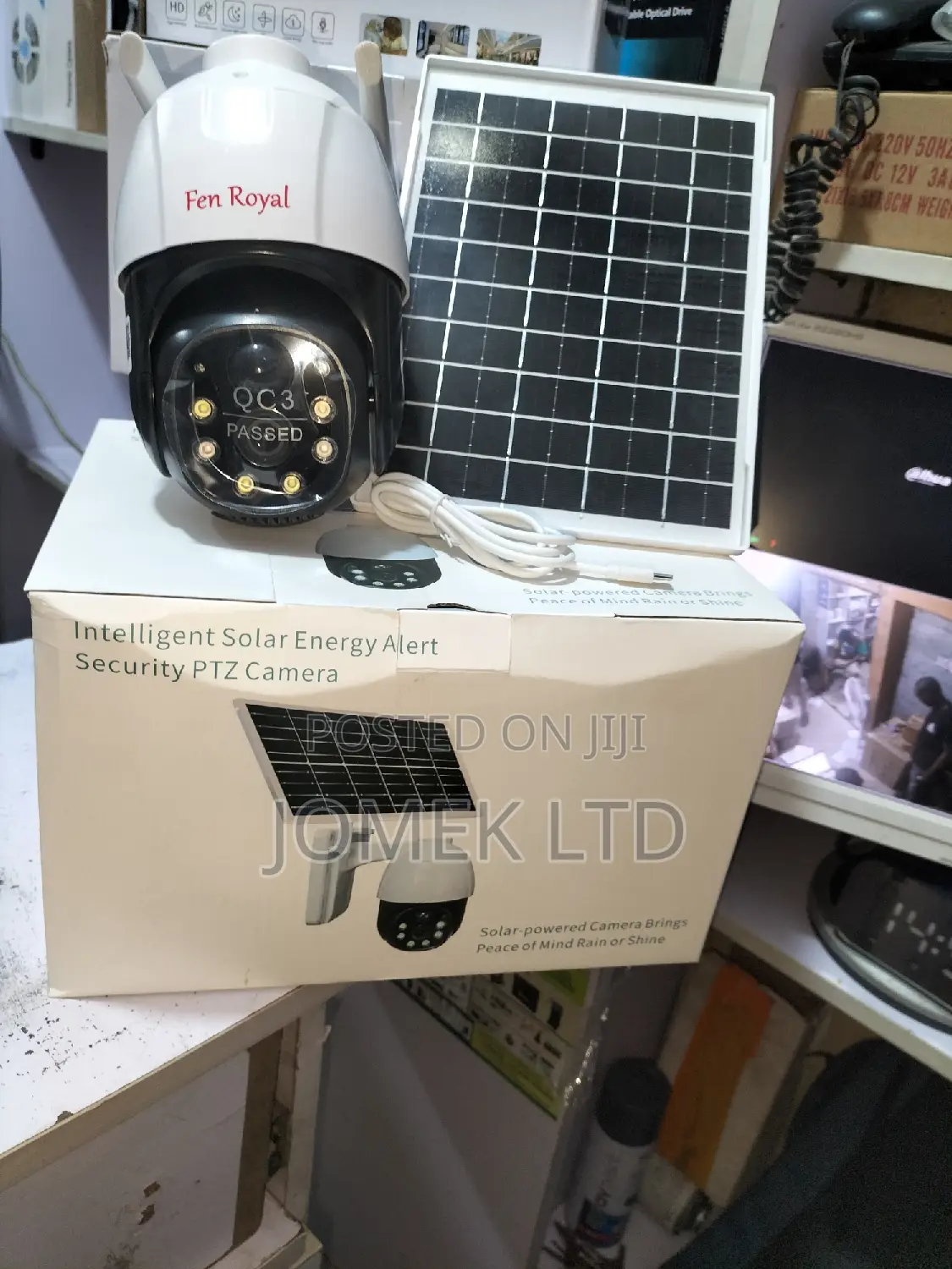 Solar 4g Ptz Camera V380