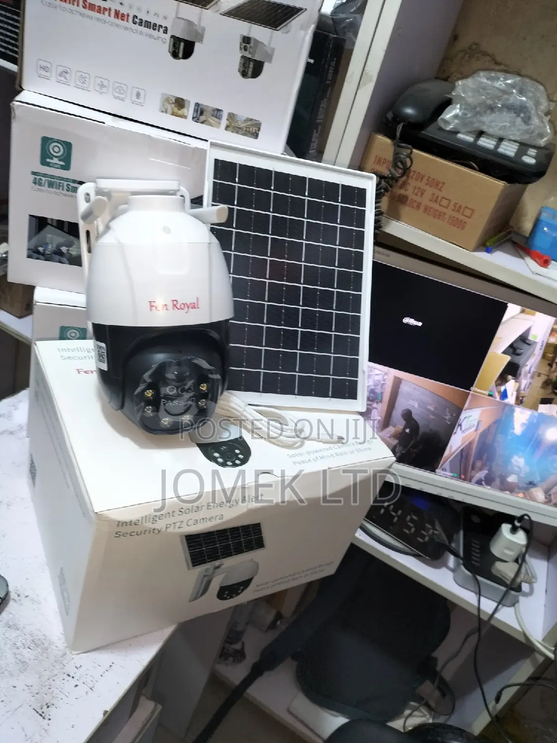 Solar 4g Ptz Camera V380