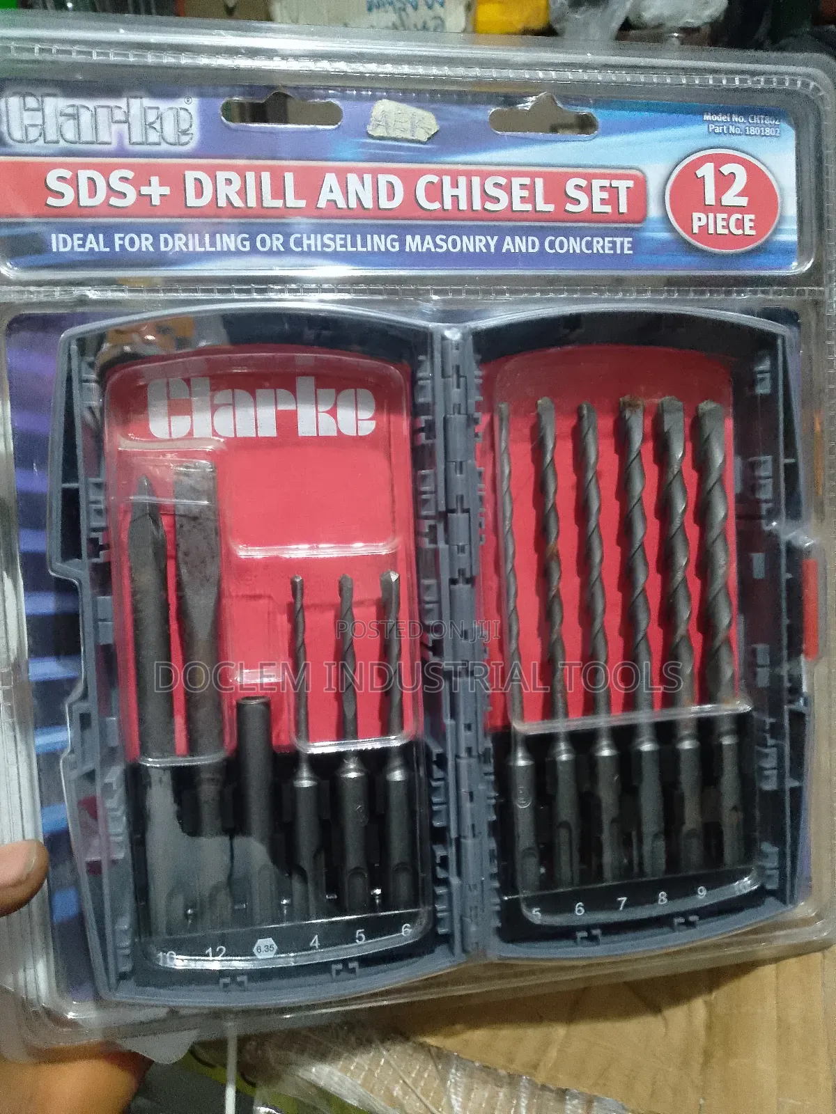 Set of Concrete Bit