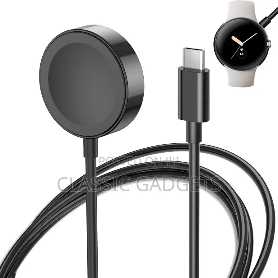 USB-C Fast Charger for Google Pixel Watch -Cable Dock