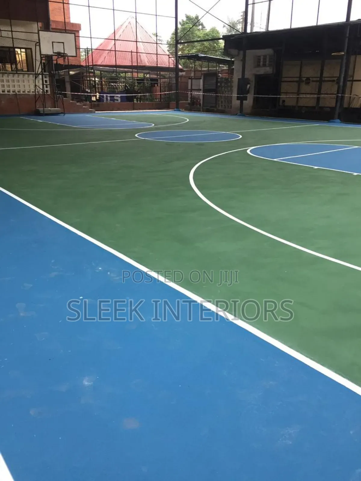 Outdoor Basketball Court