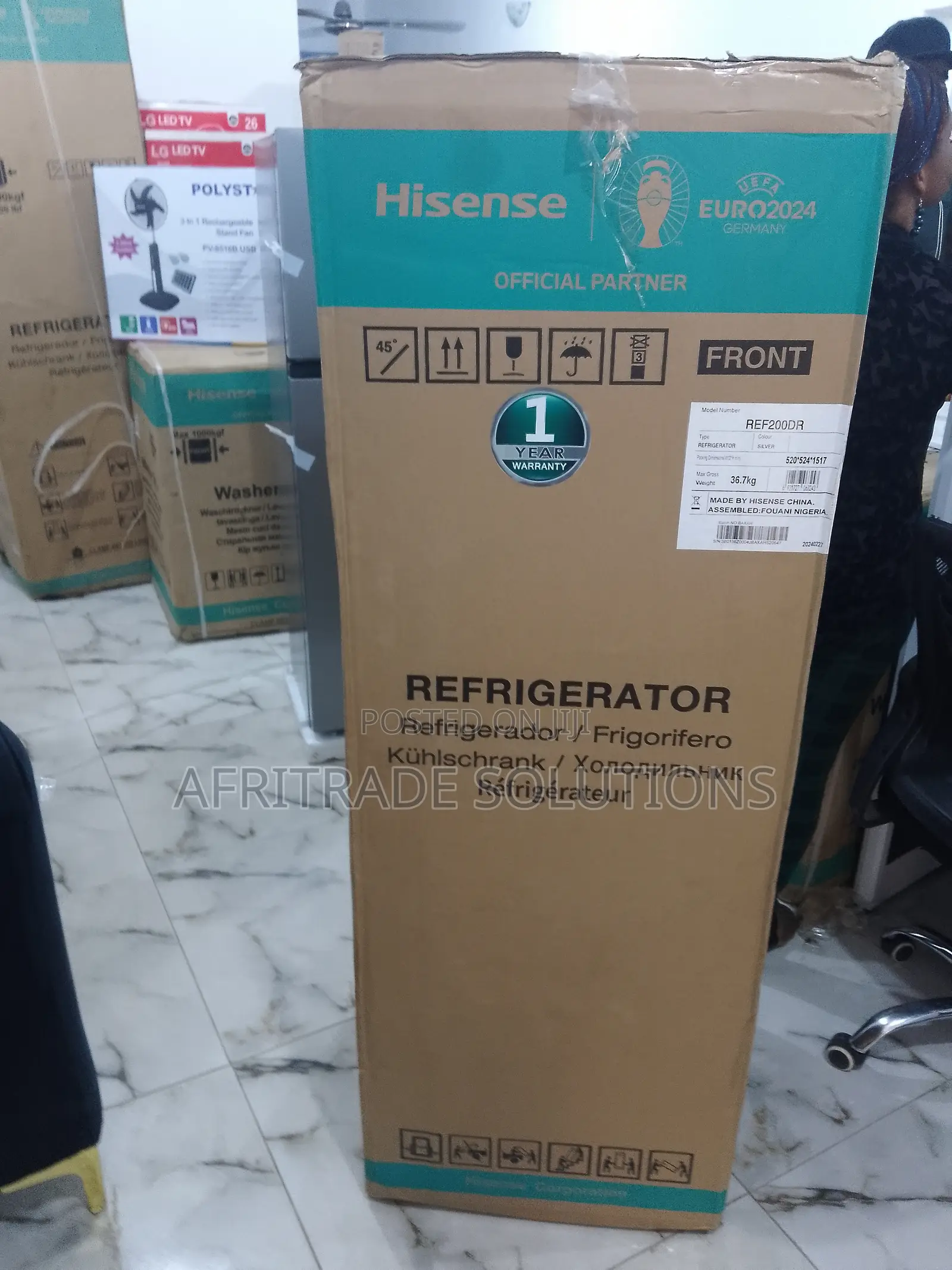 High Quality Hisense Ref200dr 154 Liters Refrigerator
