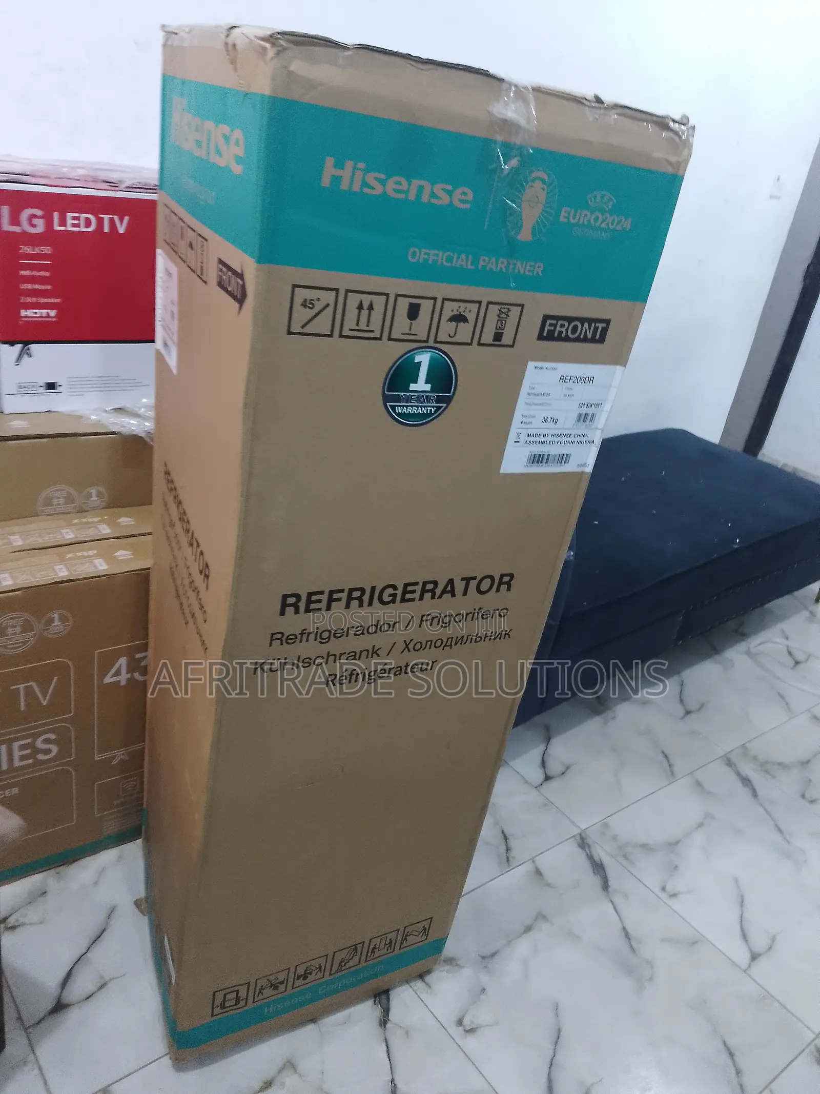 Hisense Ref200dr 154 Liters Refrigerator- Energy Saving