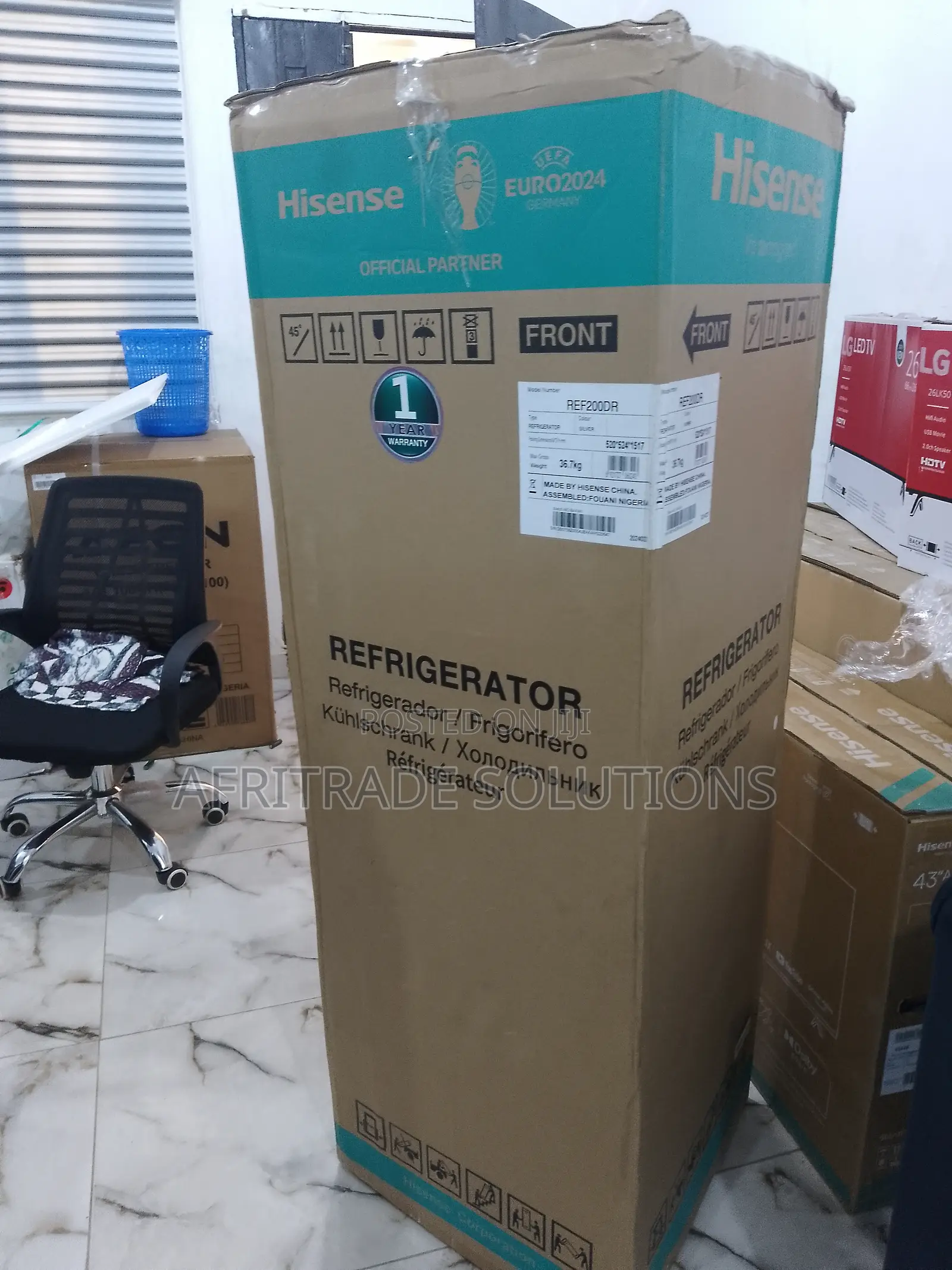 Hisense Ref200dr 154 Liters Refrigerator- Low Noise