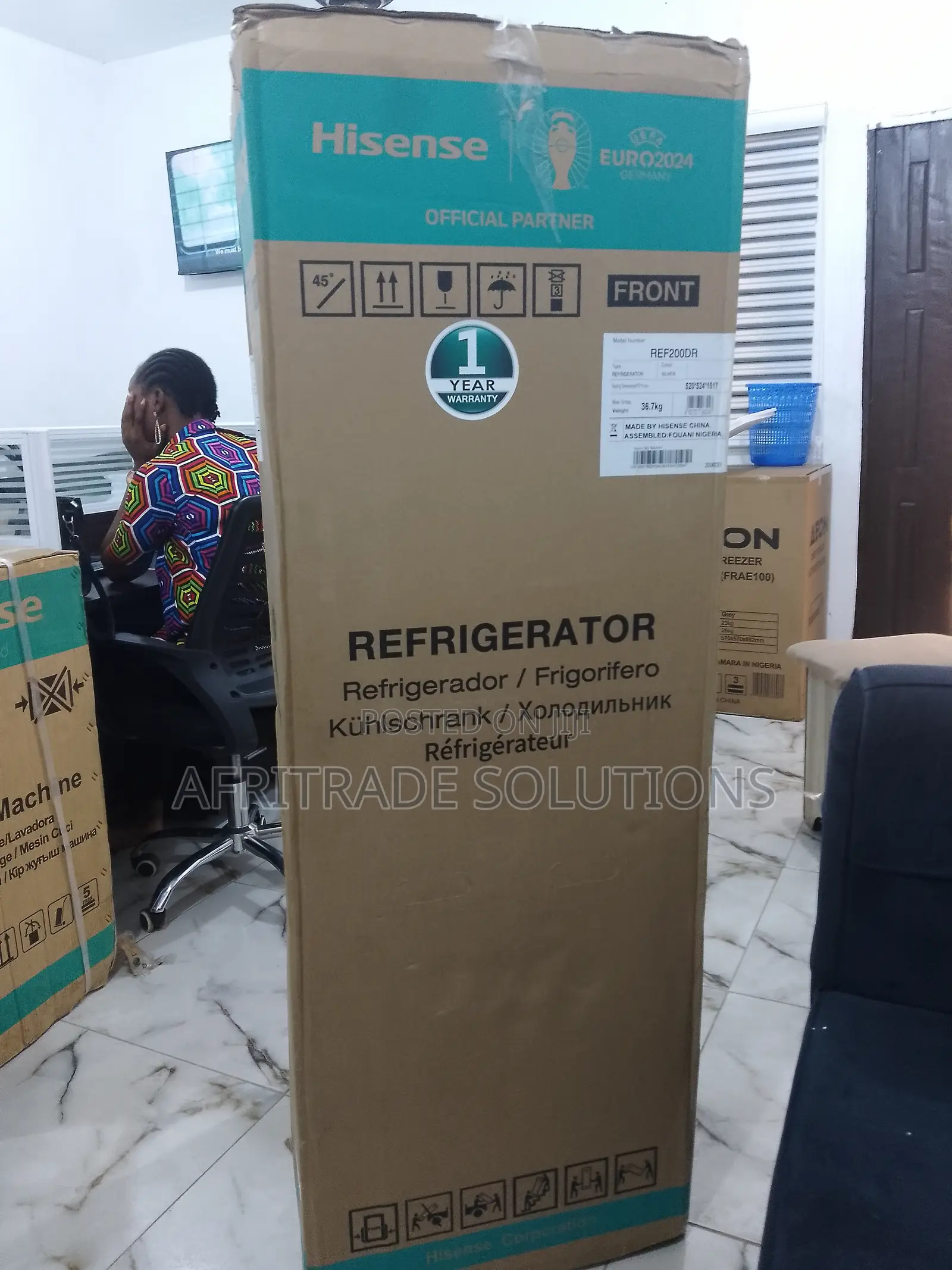 Hisense Ref200dr 154 Liters Refrigerator- Reversible Door