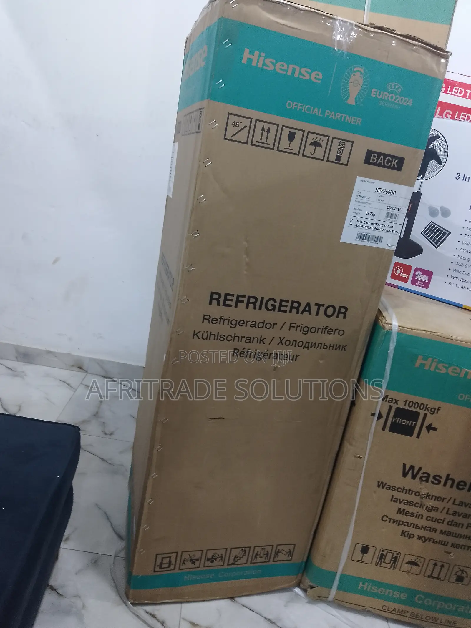 154 Liters Hisense Top Mount Refrigerator- Double Door