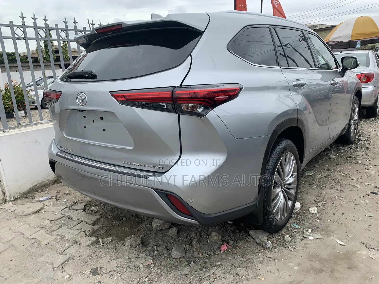 Toyota Highlander Platinum 2022 Silver