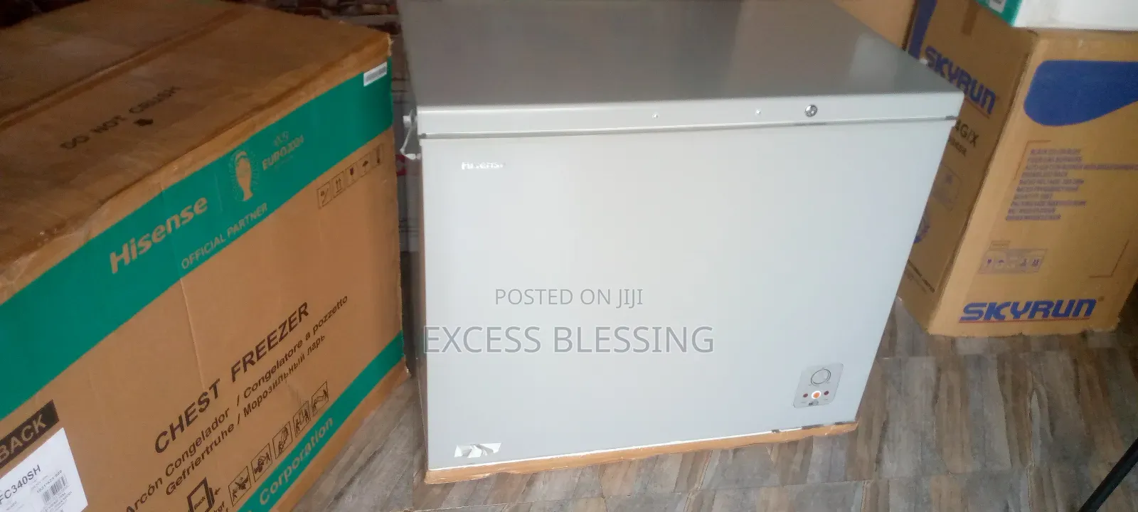 New Quality Hisense 250l Silver Chest Freezer_fe340sh