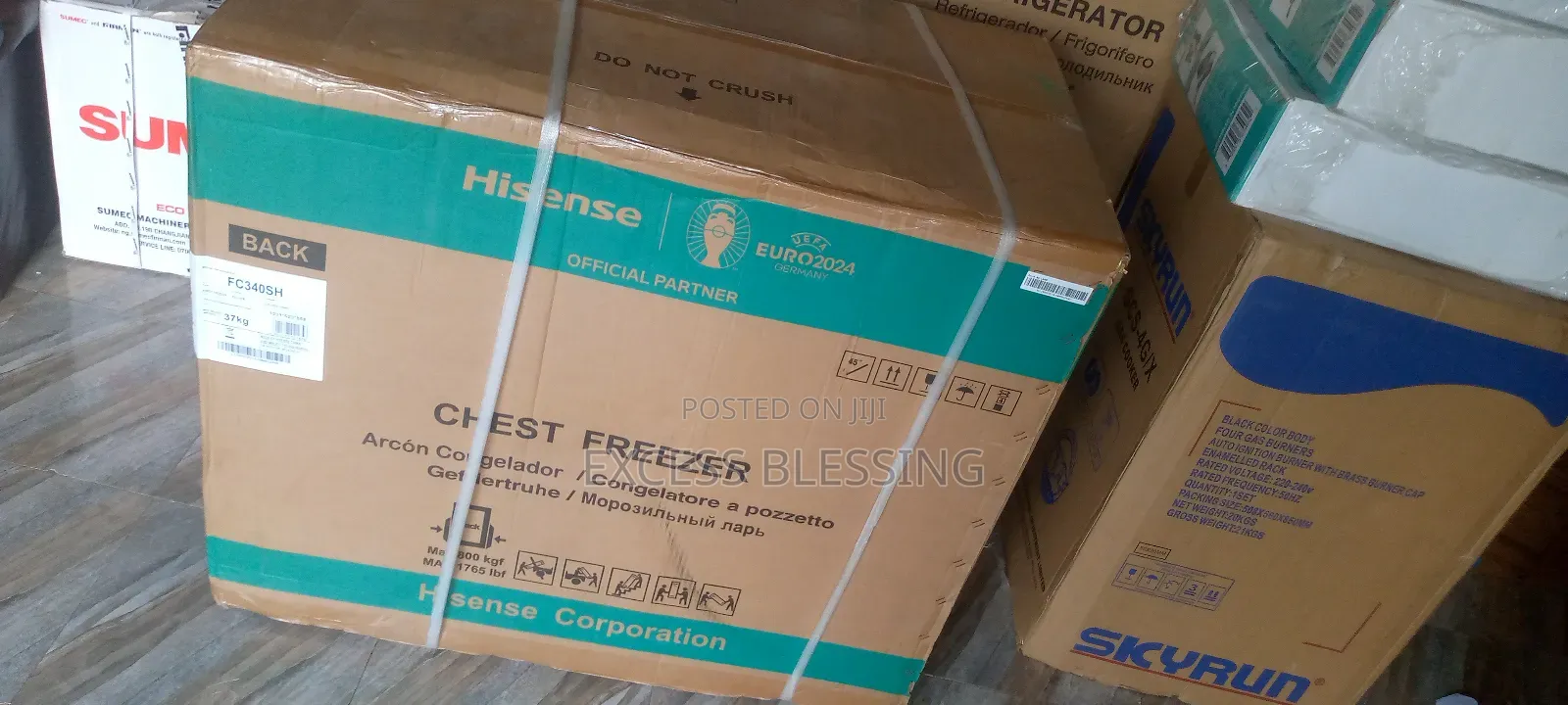 New Quality Hisense 250l Silver Chest Freezer_fe340sh