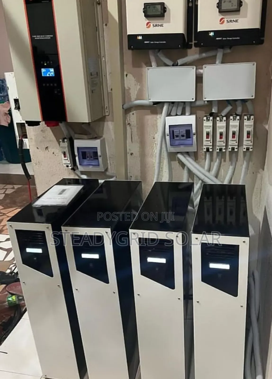 24/7 Energy Supply 10kva/40kwh Solar Powered Inverter System