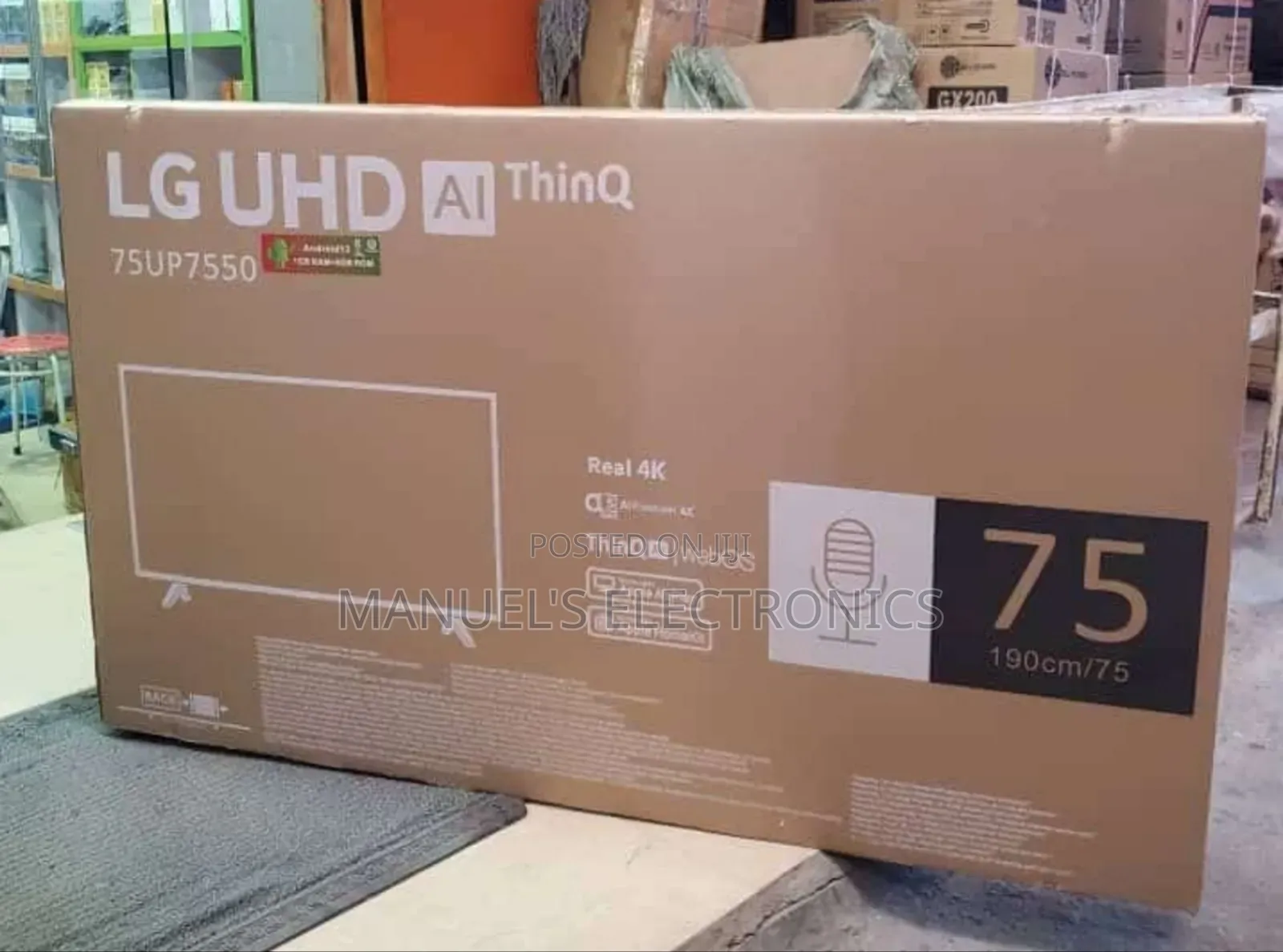 (LG Original 75inche Smart Television With Warranty )