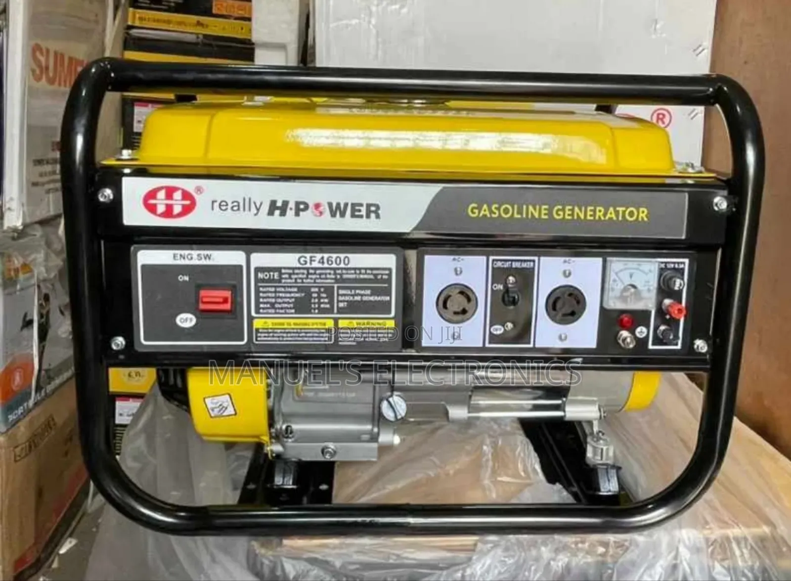 Really H.Power Petrol Generator 3.5kva 100% Copper Coil