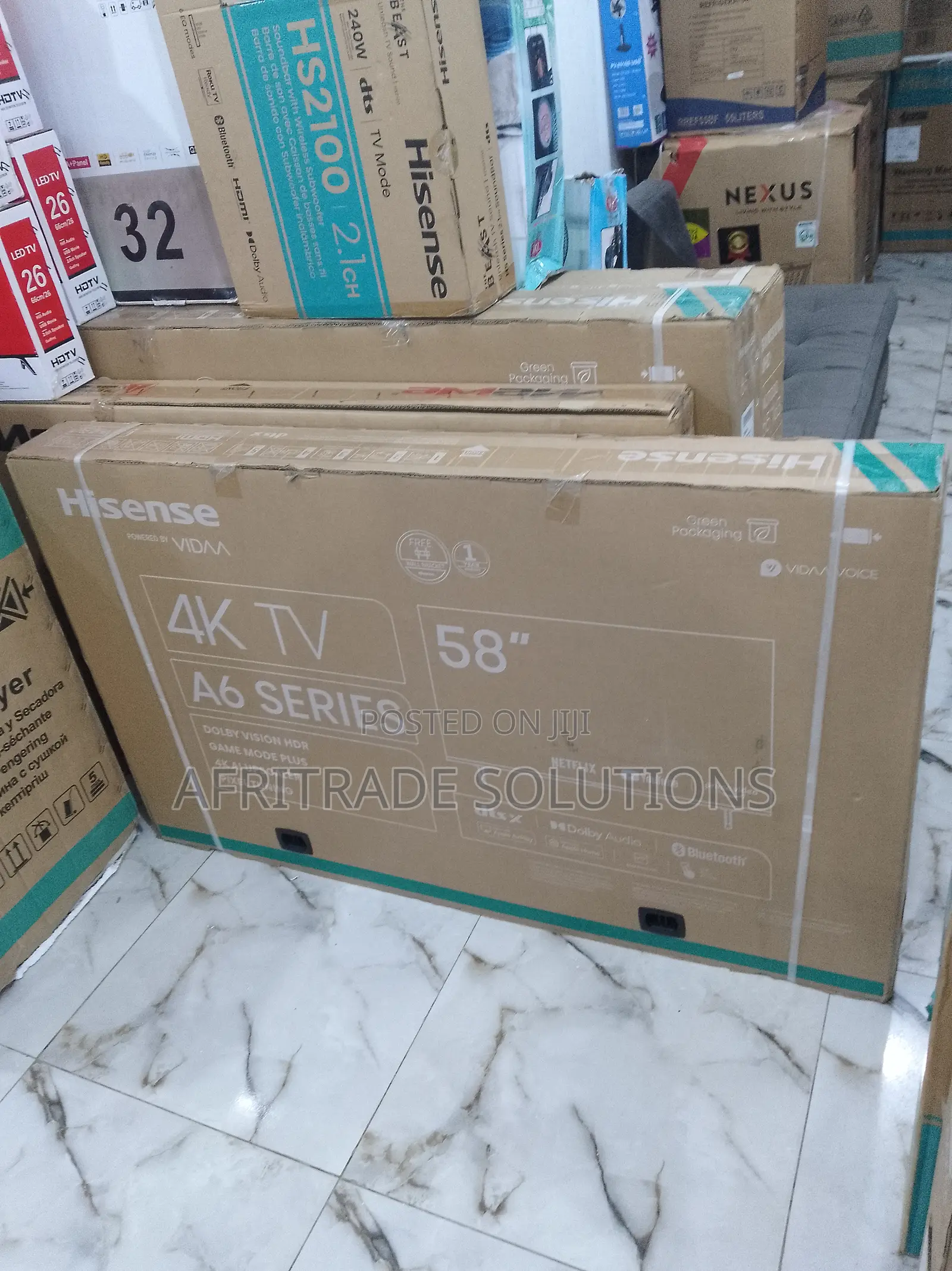 Hisense 58 Inches A6K Smart TV