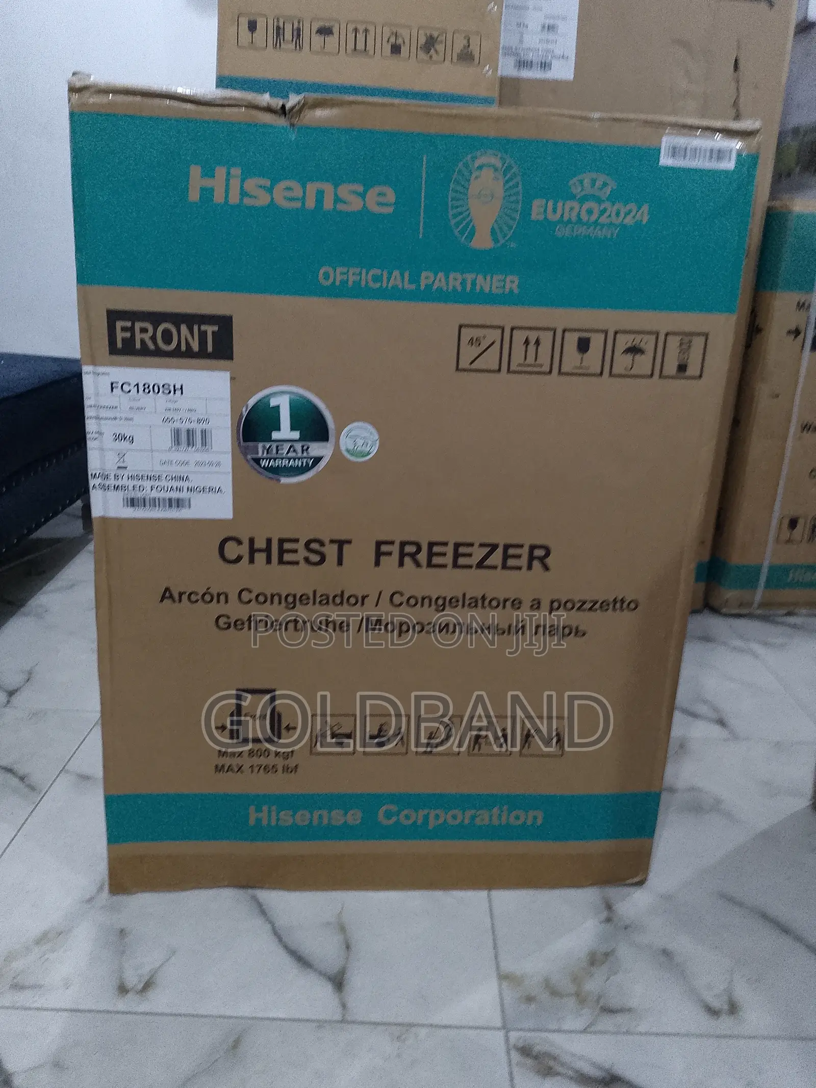 Original Standard 142L Fc180sh Hisense Chest Freezer