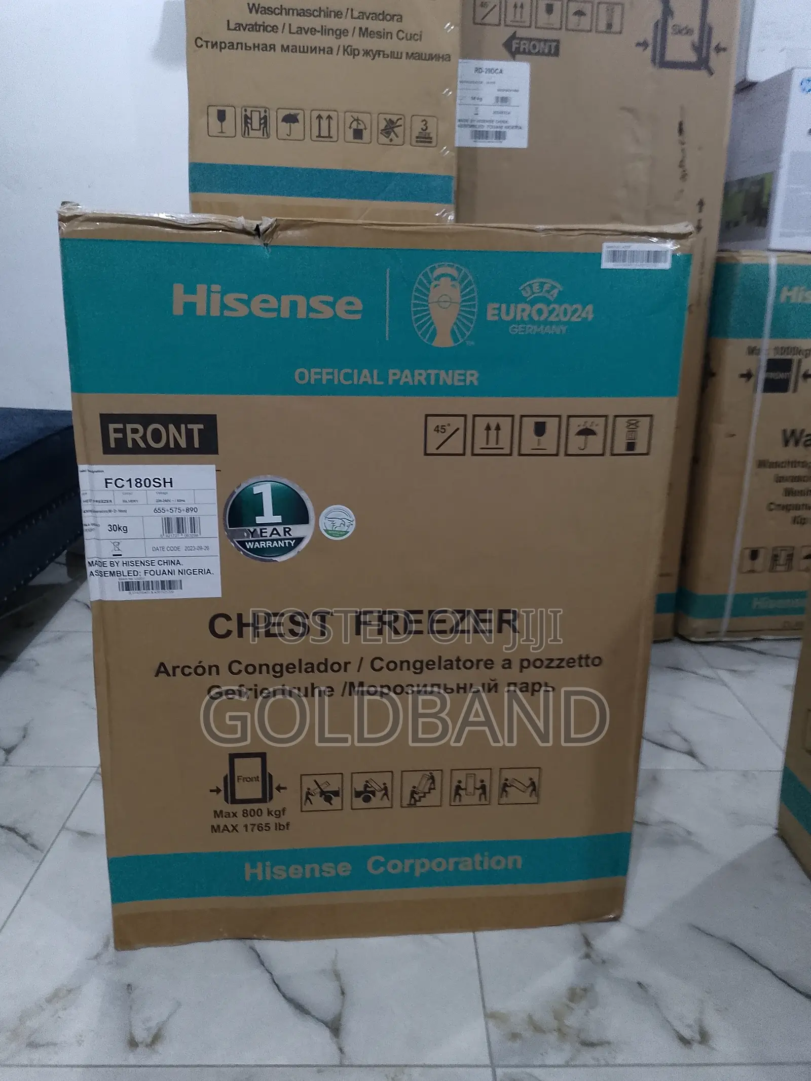 Avaliable 142L Fc180sh Hisense Chest Freezer