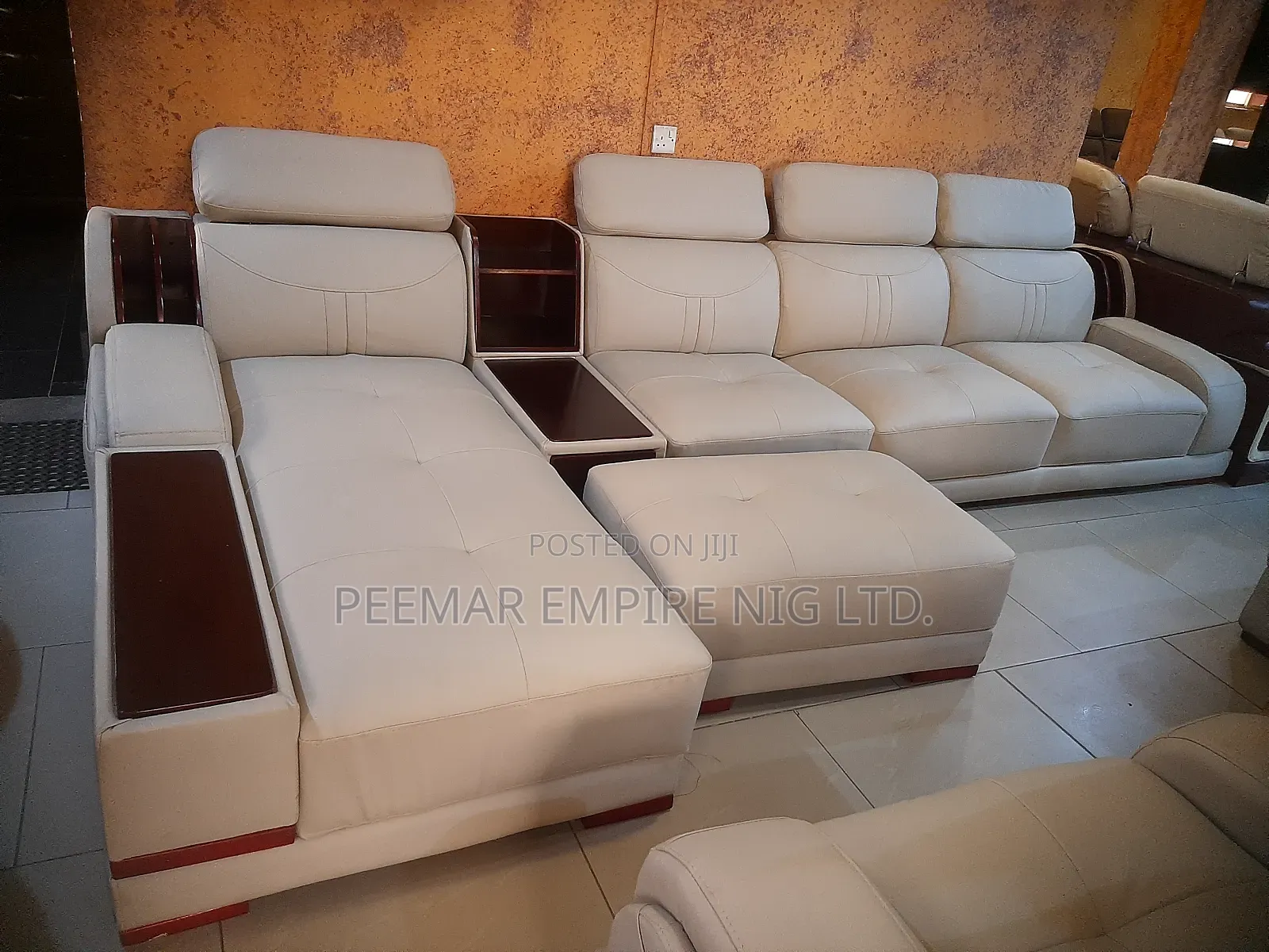 Original Executive Solid Lshape Sofa