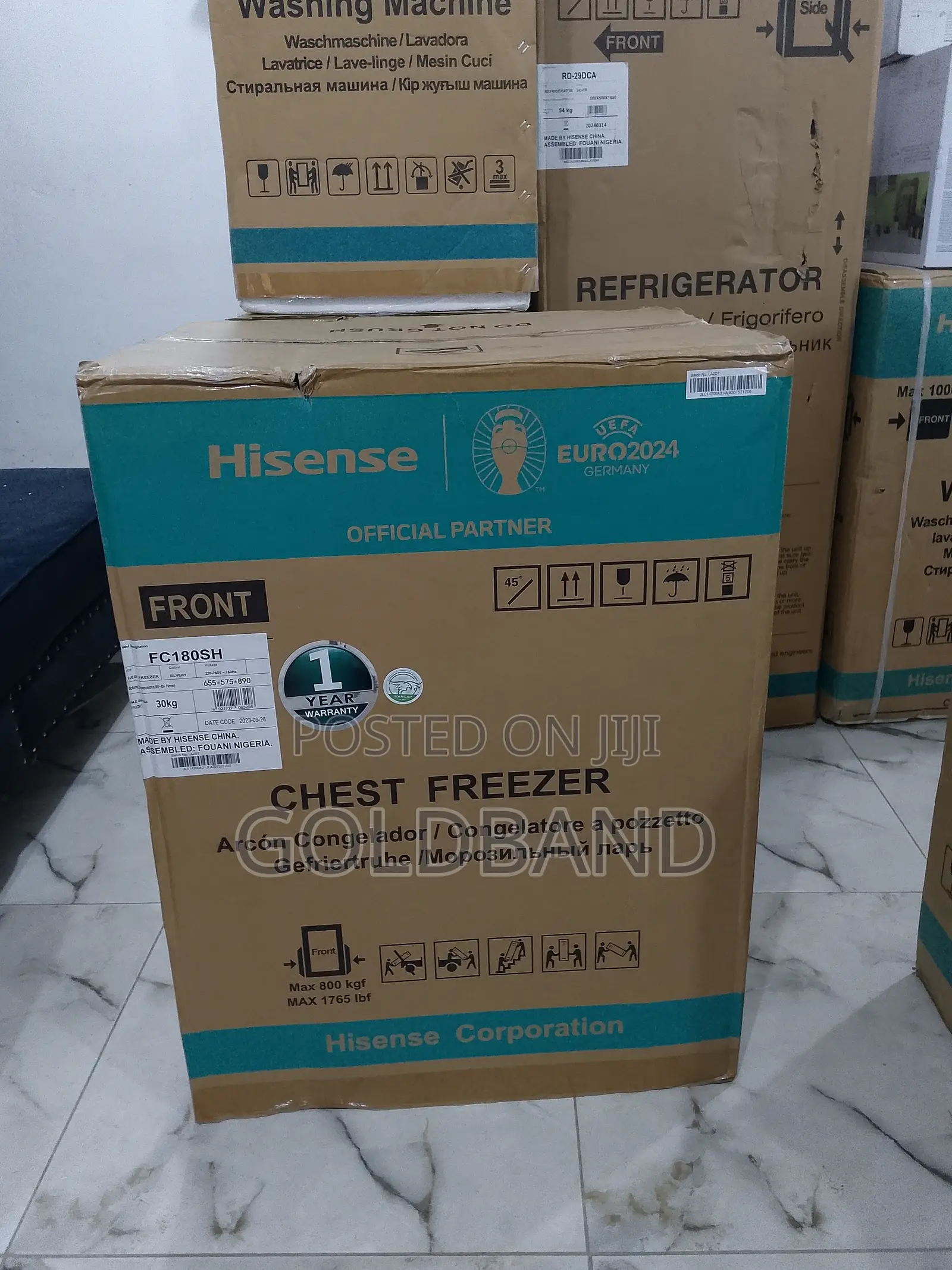 Powerful 142L Fc180sh Hisense Chest Freezer