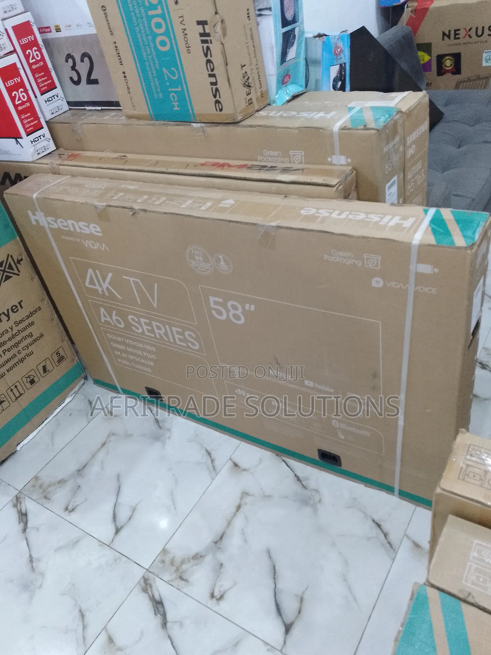 New Hisense 58 Inches A6K Smart TV