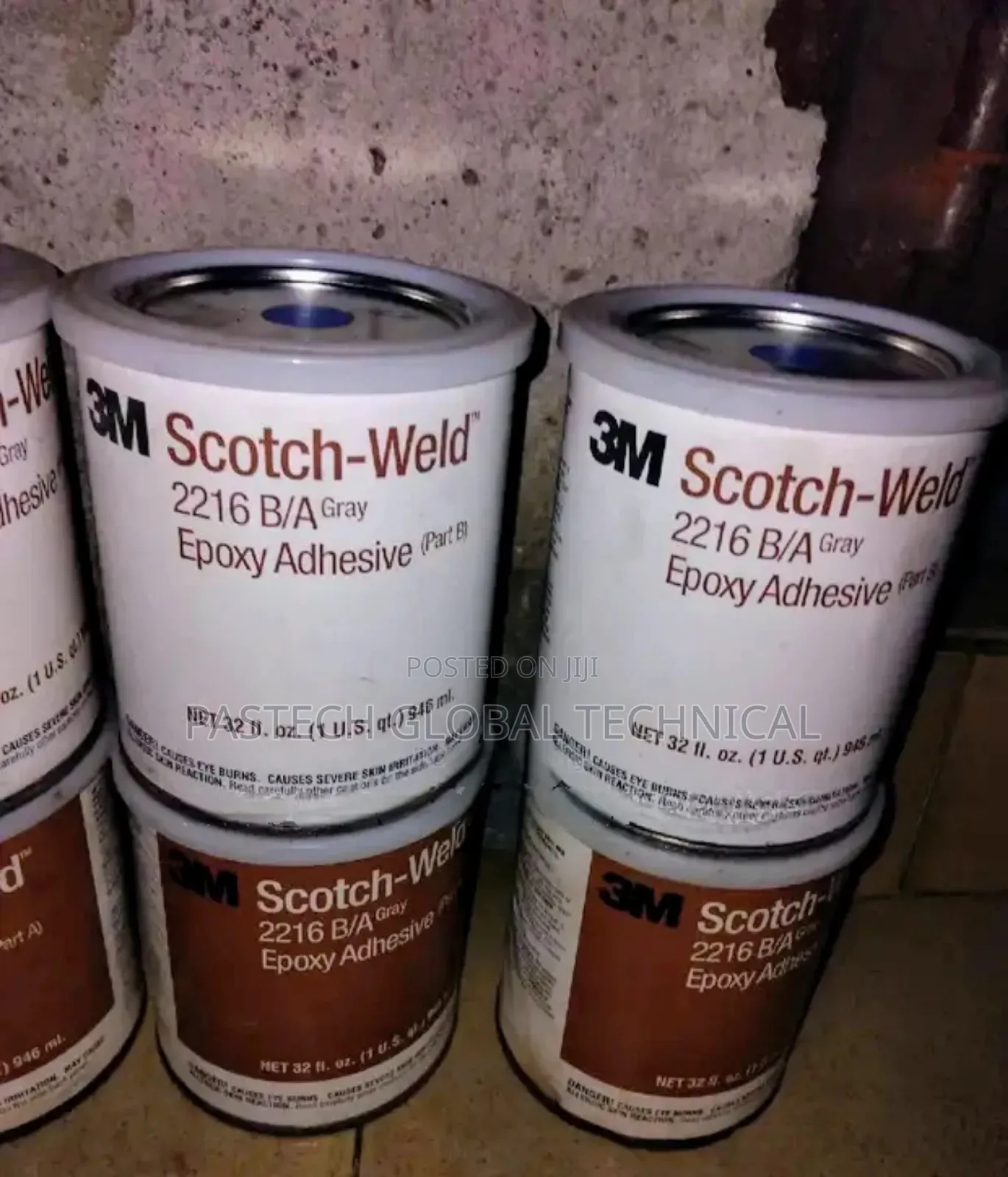3m Scotch-Weld Epoxy Adhesive 2216, Gray, Part B/A,