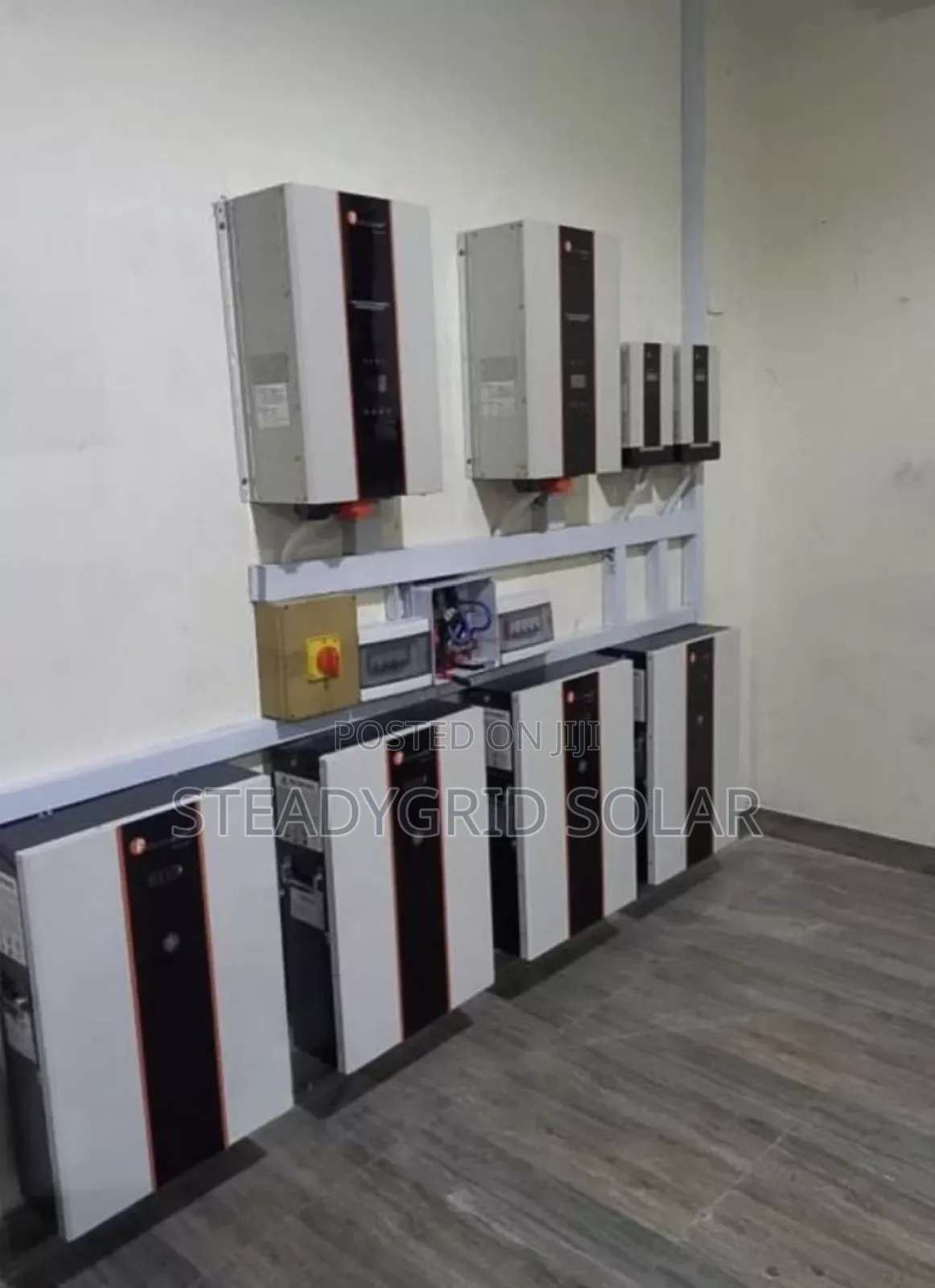 20kva Solar Inverter Installation With 40kwh Lithium Battery