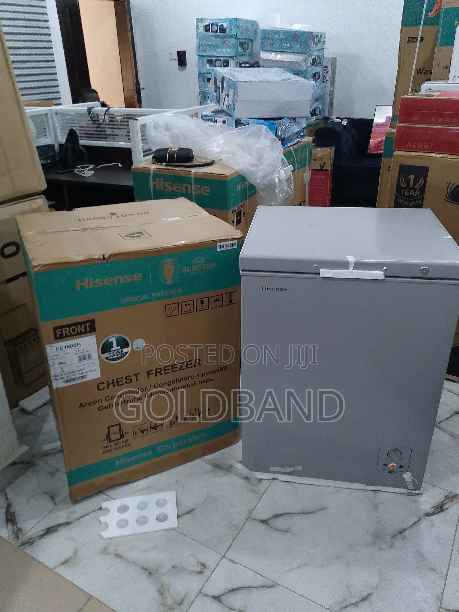 Long-lasting "142L Fc180sh" Hisense Chest Freezer