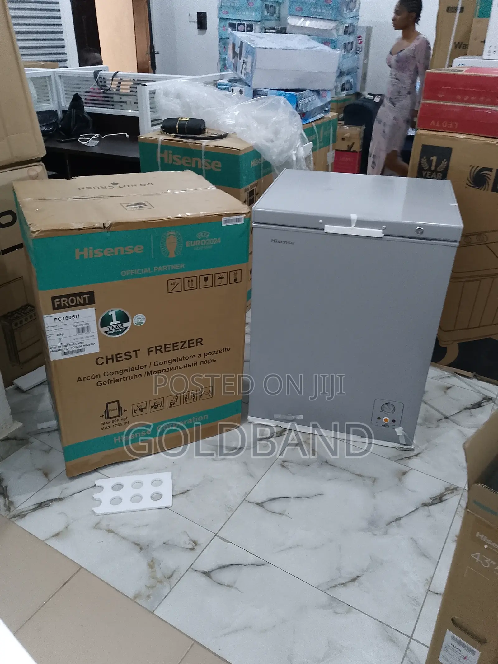 A Very Useful And Cold "142L Fc180sh" Hisense Chest Freezer