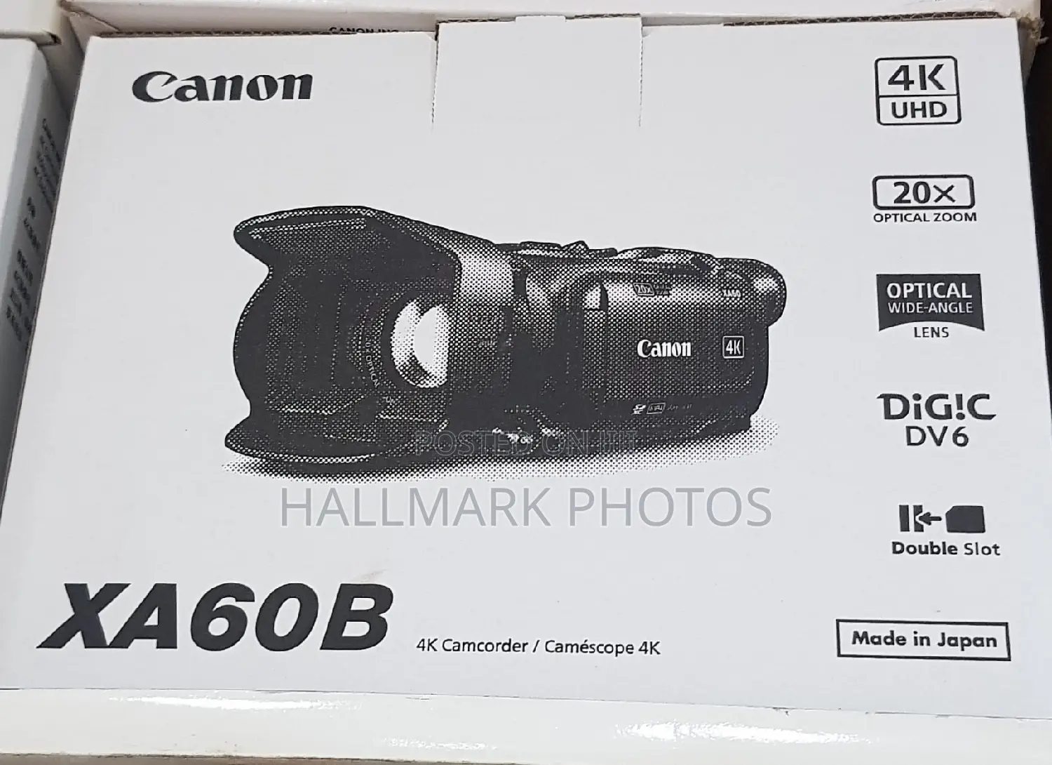 Canon Xa60b Camcorder