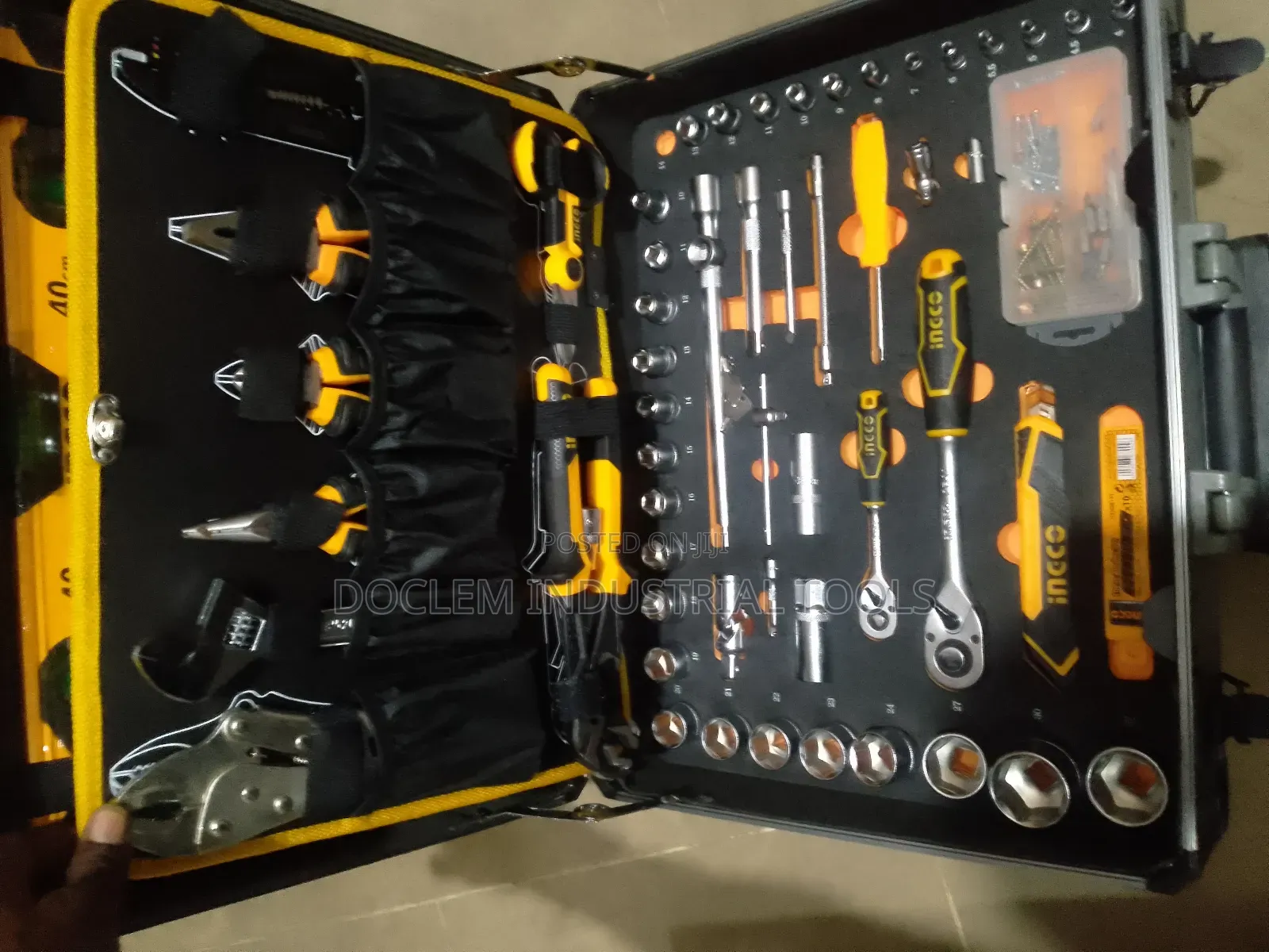 147pcs Electromechanical Ingco Tools Set
