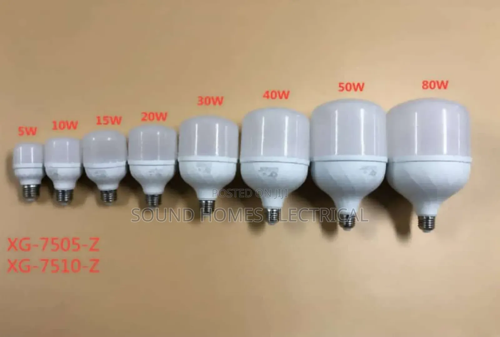 LED E27 Head or Screw Head Bulbs