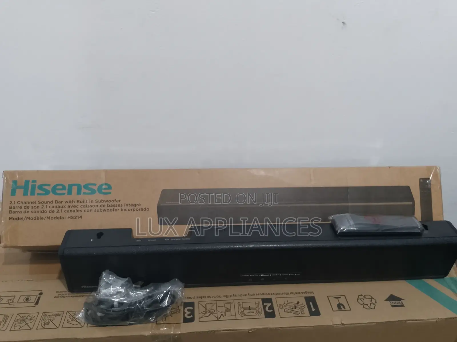 80watt Hisense 2.1ch Sound Bar
