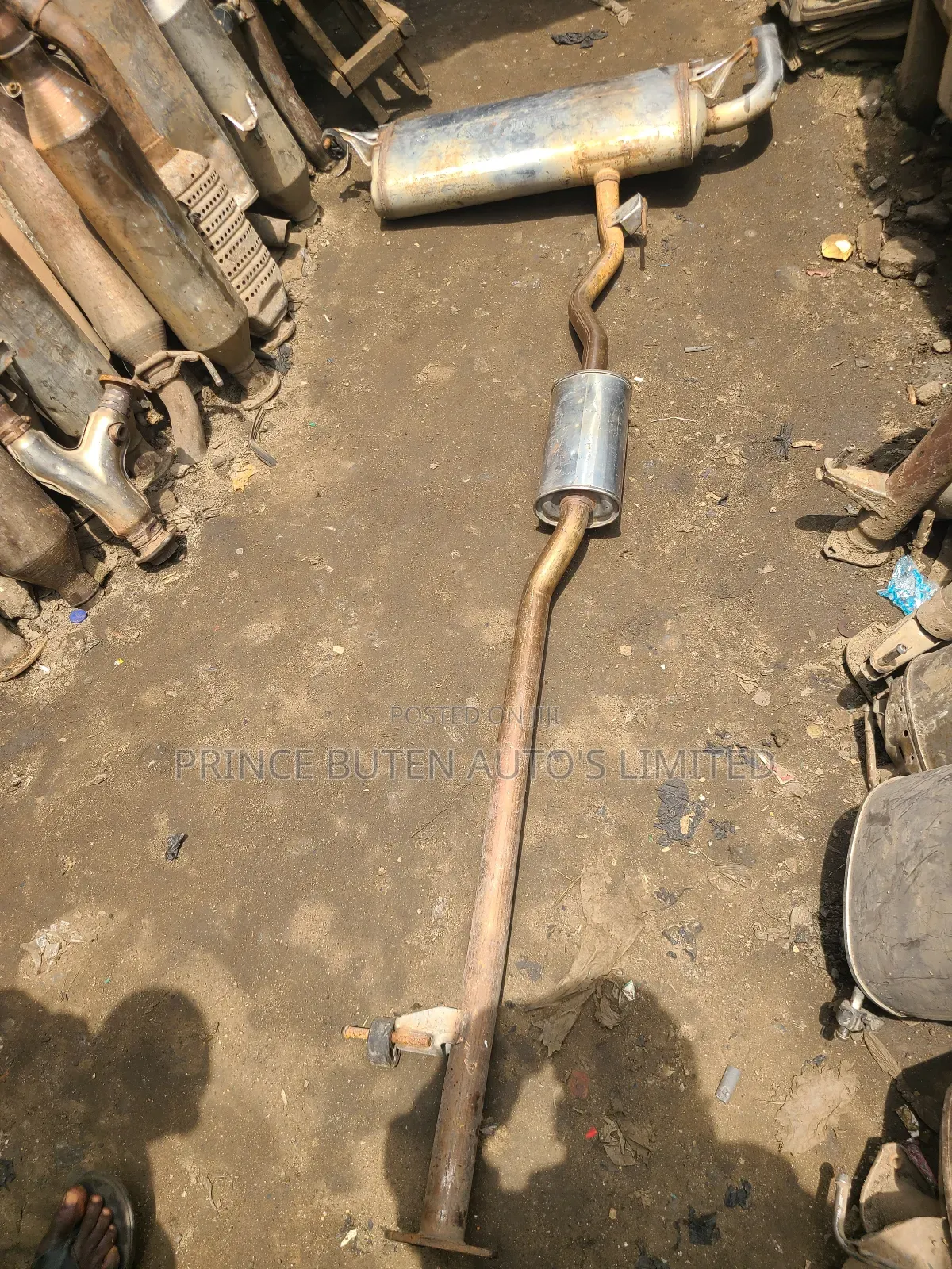 Complete Exhaust Pot Nissan Rogue 2008