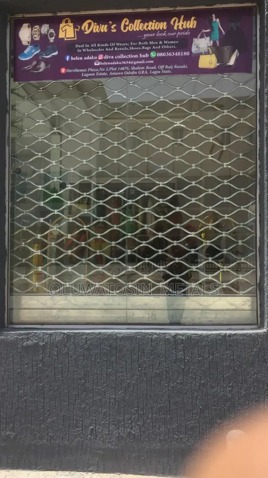 Roller Shutter Door See Thru