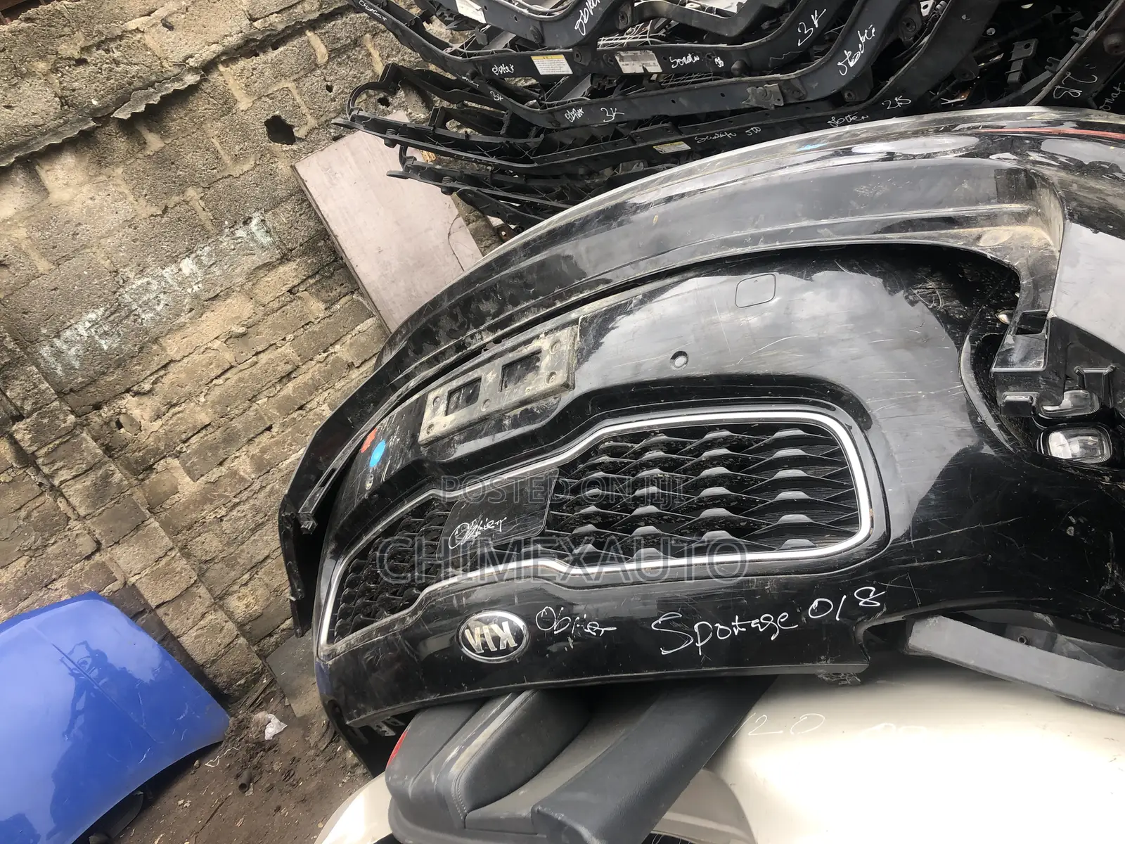 Complete Set Bumper Replacement for Kia Sportage 2018