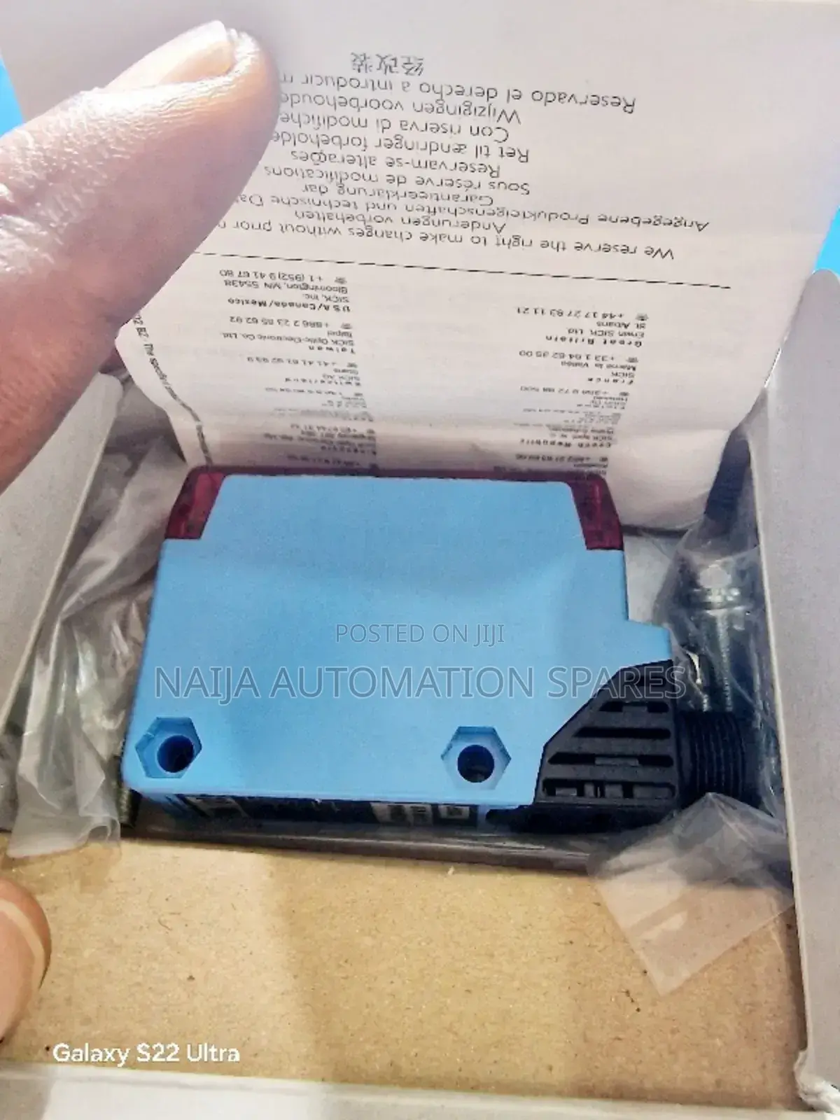 Sick - Wt250-N440 Photoelectric Proximity Sensor | 6010618
