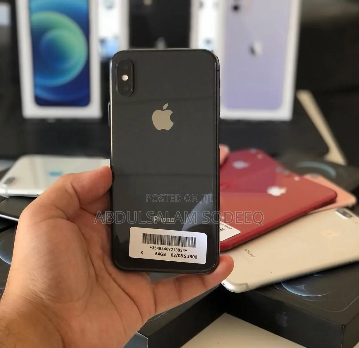Apple iPhone X 256 GB Black