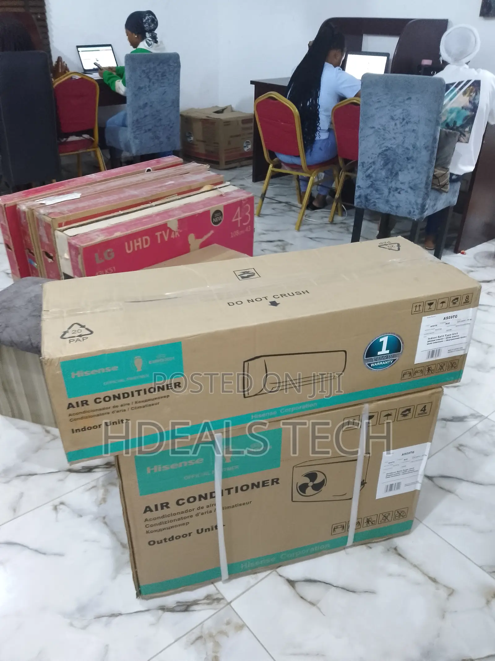 Non Inverter 1hp Split Hisense AC
